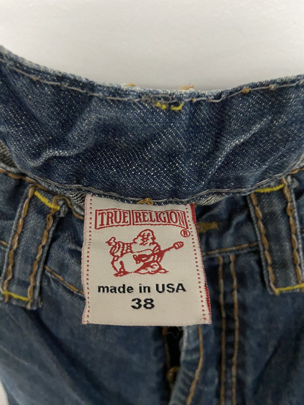 True Religion × Vintage True Religion rainbow Bobby jeans Pants Selvedge Vintage Size US 38 / EU 54 - 3 Thumbnail