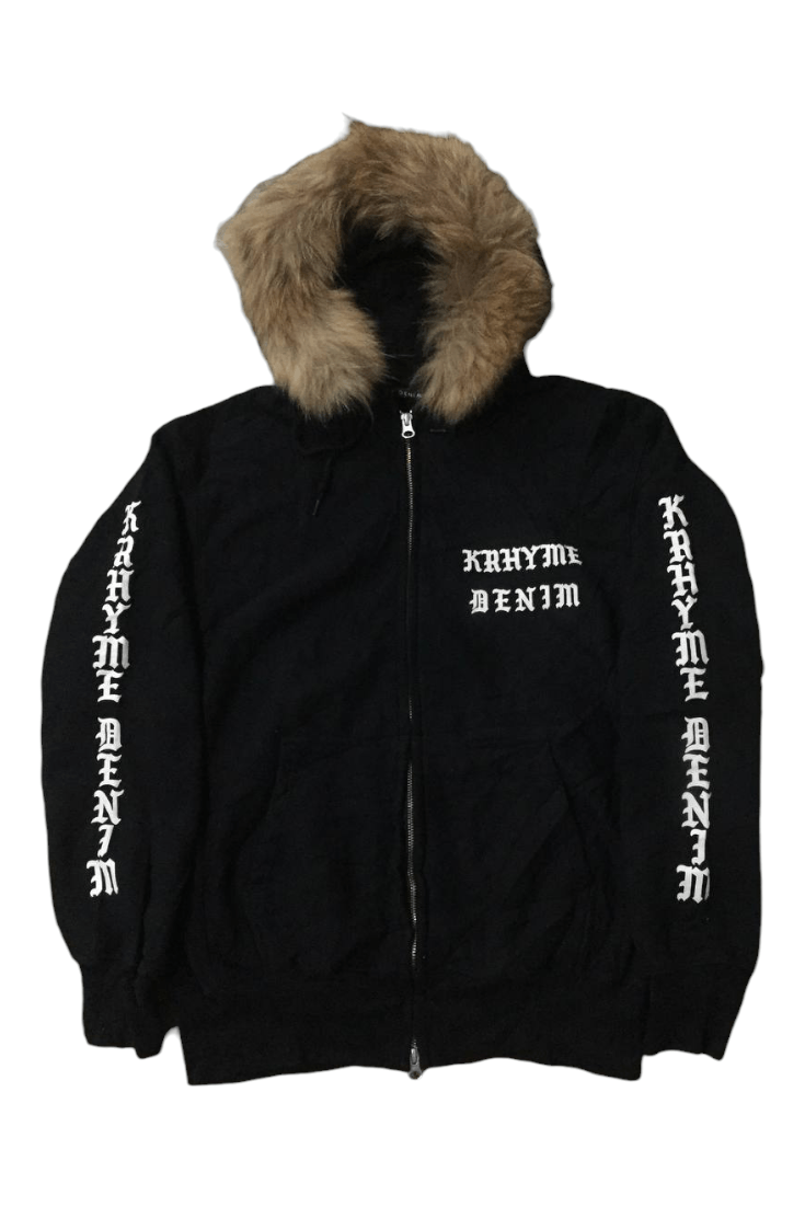 If Six Was Nine Japanese KRHYME faux fur zipp hoodie ifsixwasnine lgb style Size US M / EU 48-50 / 2 - 1 Thumbnail