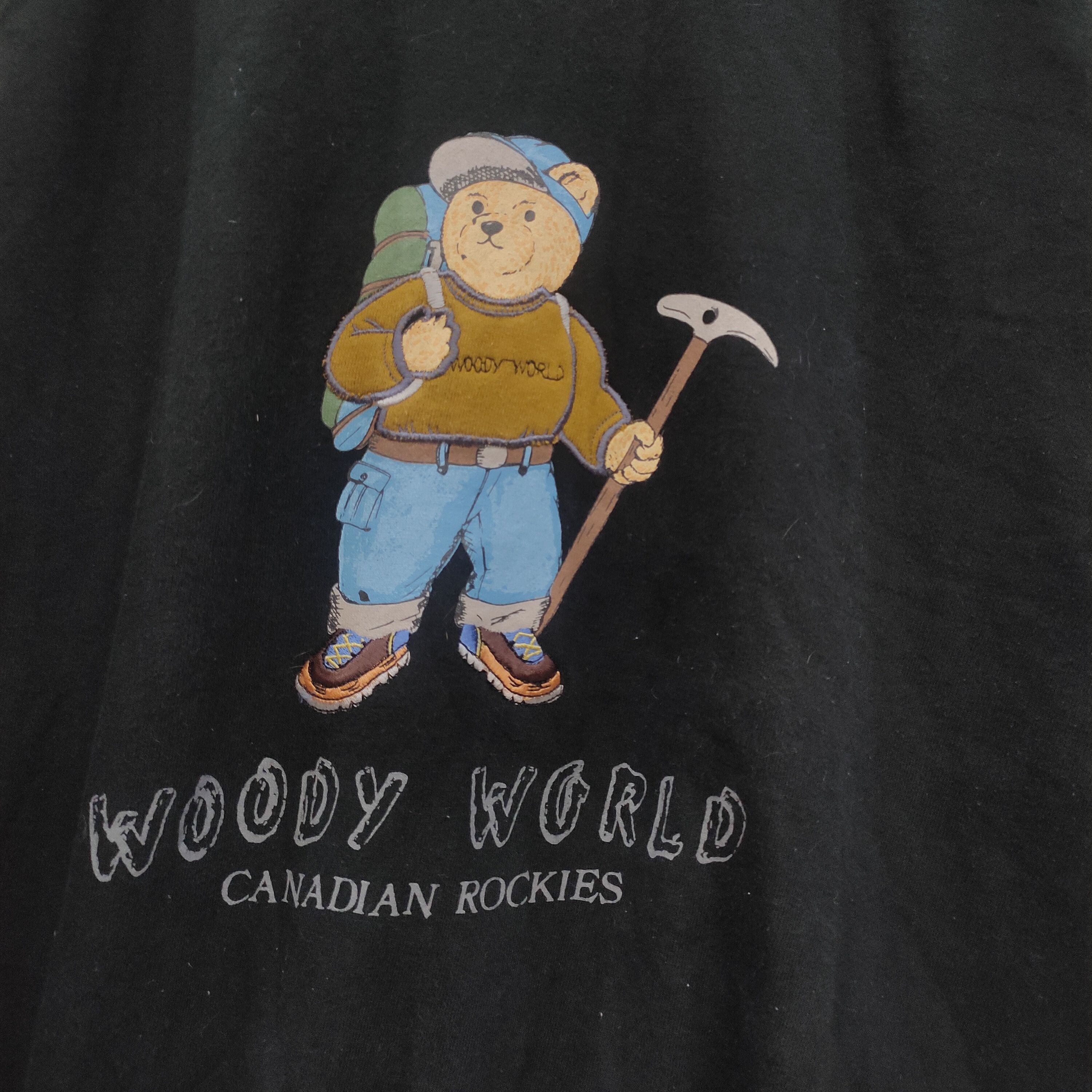 Designer × Vintage 90s Woody World Canadian Rookies Raglan Sweatshirt Size M / US 6-8 / IT 42-44 - 5 Thumbnail