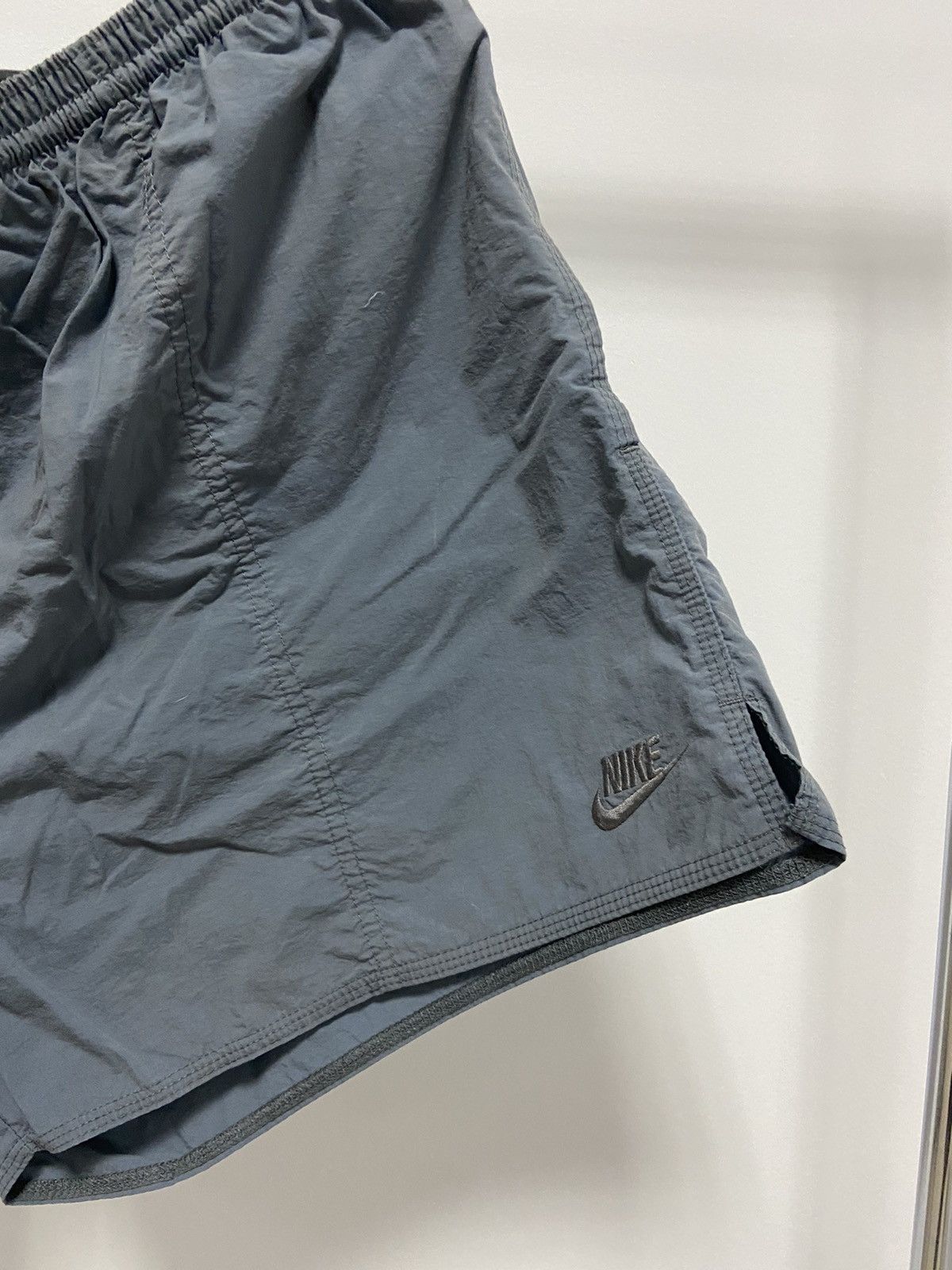 Other Nike Shorts Vintage Small Logo Style Y2K Nylon Stripe Size US 36 / EU 52 - 2 Thumbnail