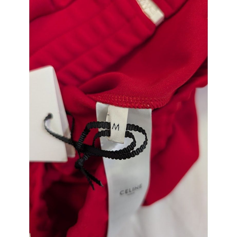 Celine o1rshd1 Zip Hoodie in Red Size US M / EU 48-50 / 2 - 13 Thumbnail