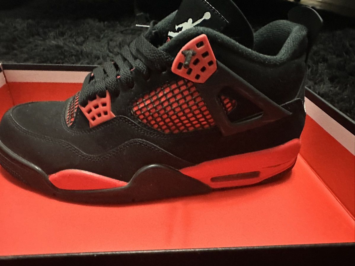 Jordan Brand Air Jordan 4 Retro Red Thunder Size US 9 / EU 42 - 9 Thumbnail
