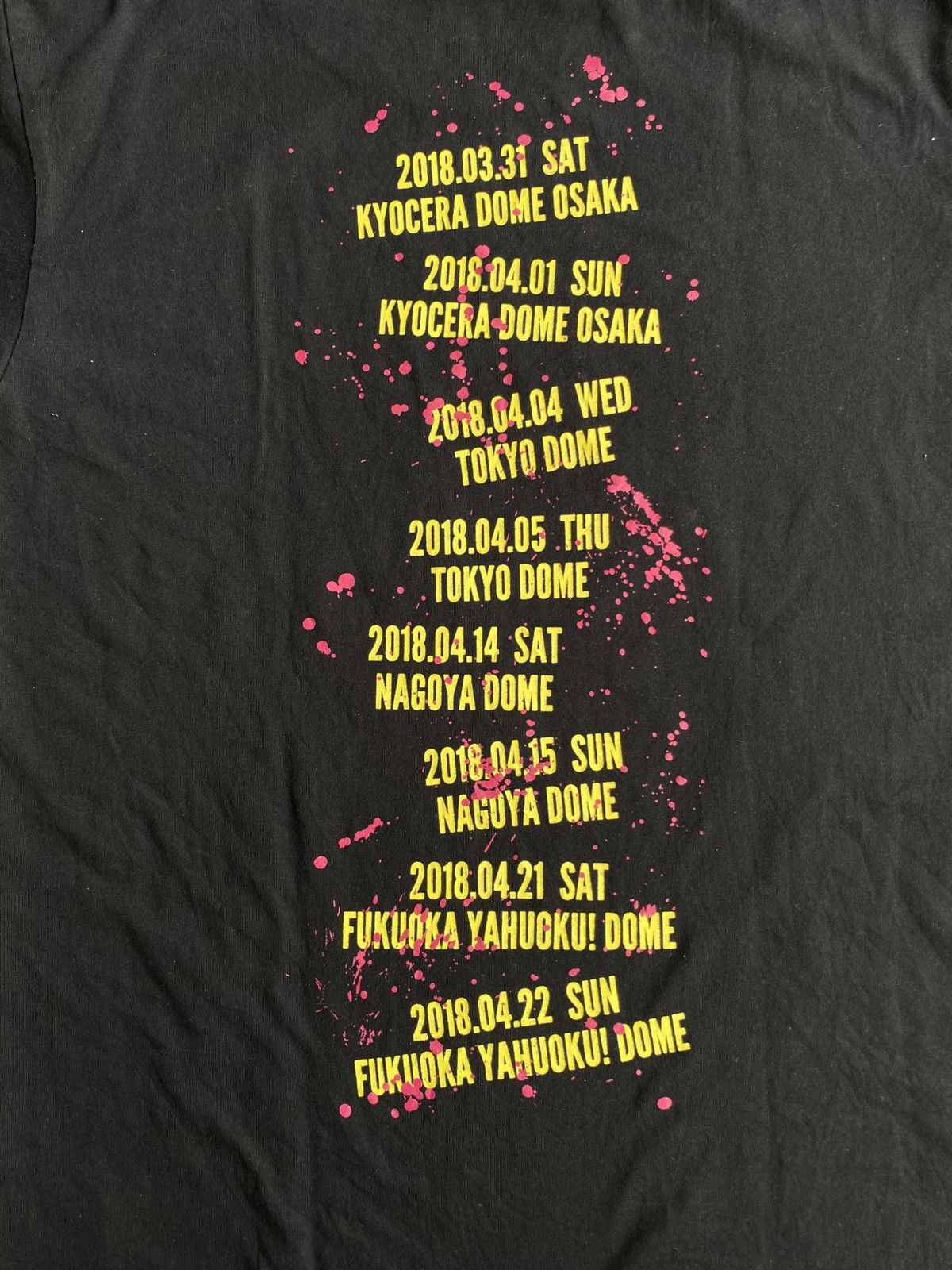 Band Tees ONE OK ROCK Ambitions Dome Tour 2018 Size US M / EU 48-50 / 2 - 4 Thumbnail