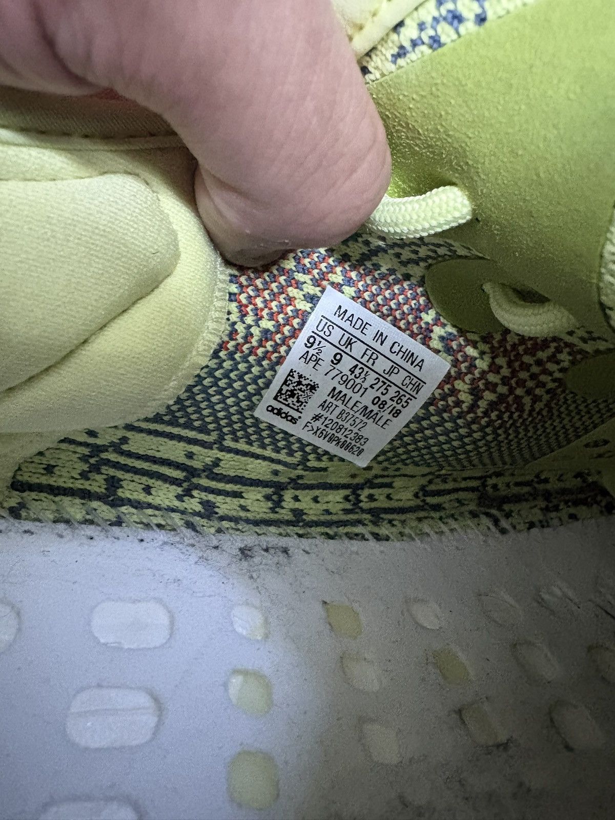 Adidas Adidas Yeezy Boost 350 V2 Size US 9.5 / EU 42-43 - 2 Thumbnail