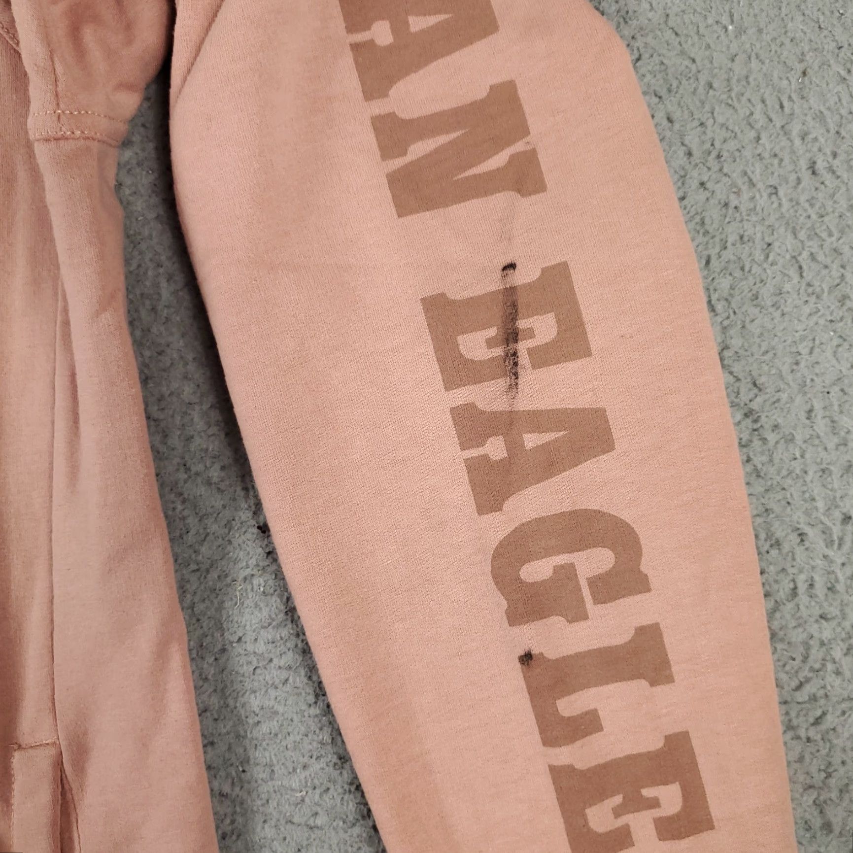 American Eagle Outfitters American Eagle Hoodie Adult XS Pink Casual Pullover Lace Up Long Sleeve Sweatshirt Womens Size US XS / EU 42 / 0 - 7 Thumbnail