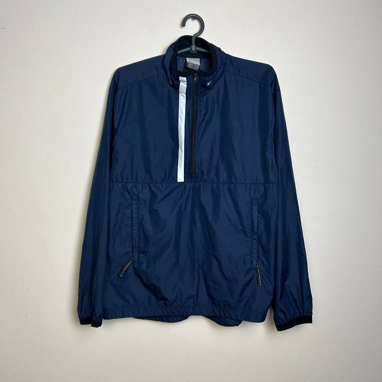 Nike Vintage Nike Small Swoosh Nylon 90s streetwear jacket Size US S / EU 44-46 / 1 - 1 Thumbnail