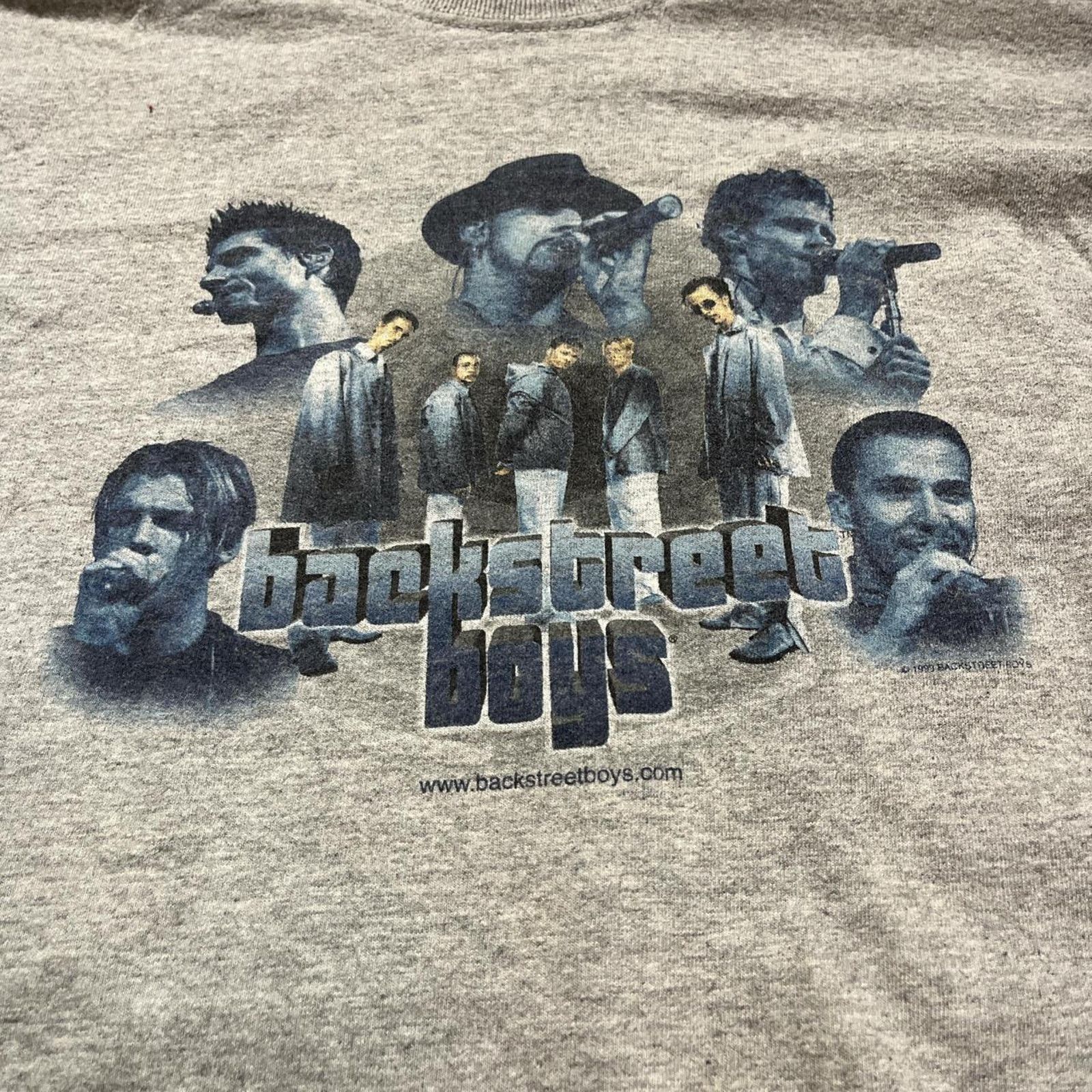 Gildan Vintage original RARE 1999 Backstreet Boys boy band t-shirt Size S / US 4 / IT 40 - 2 Thumbnail