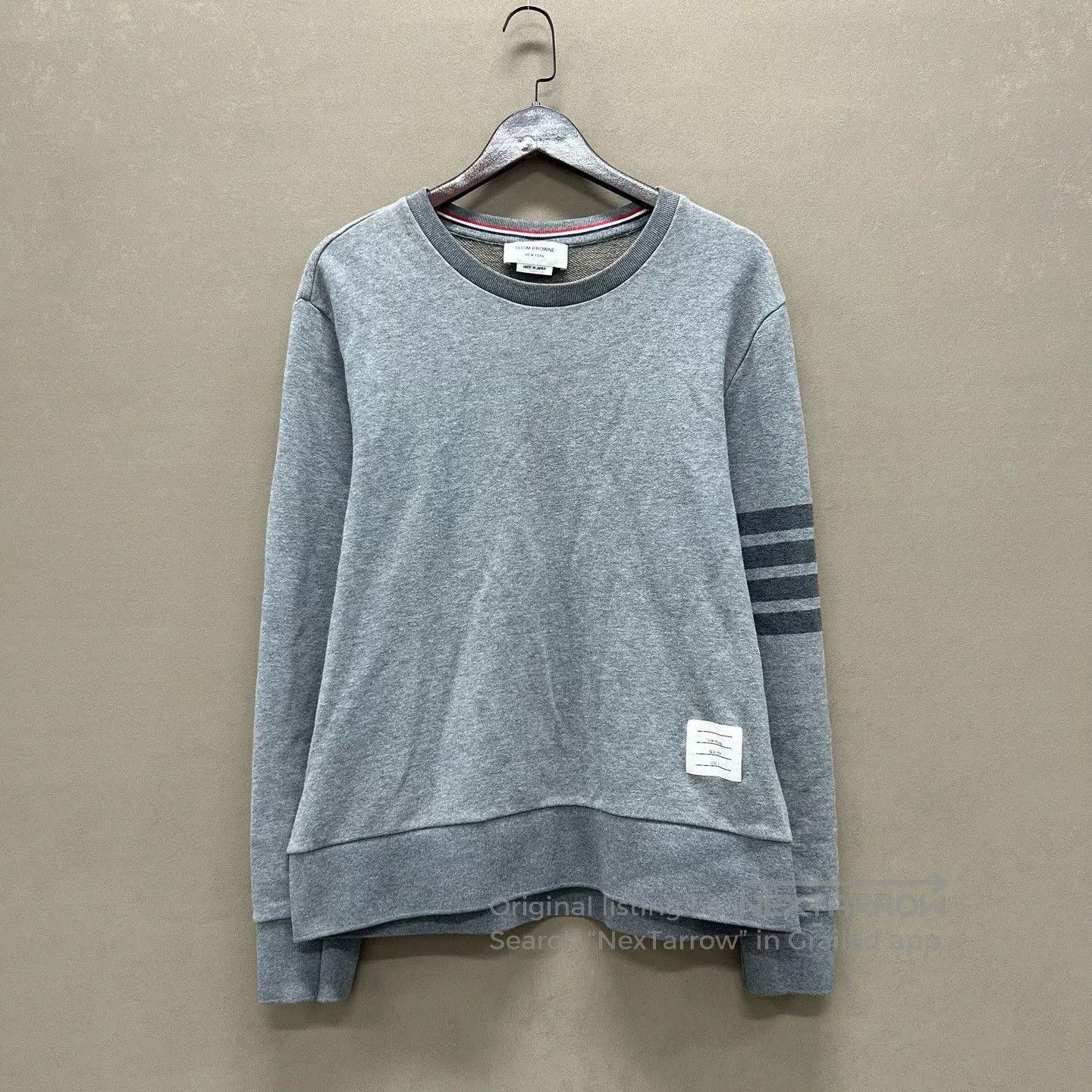 thom browne gray four.