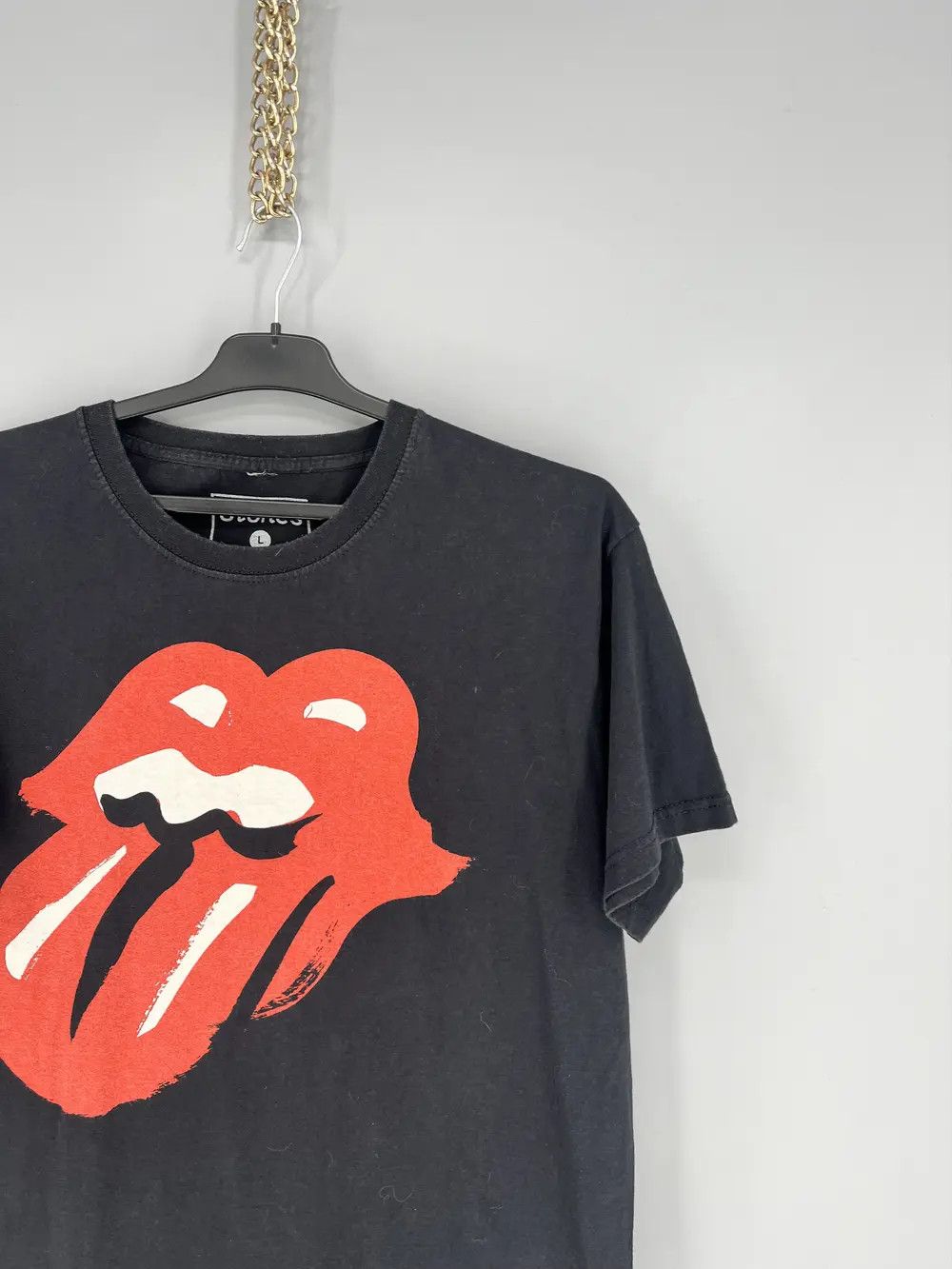Band Tees Vintage Y2K The Rolling Stones Tee Face Print Band Tour Rock Size US M / EU 48-50 / 2 - 5 Thumbnail