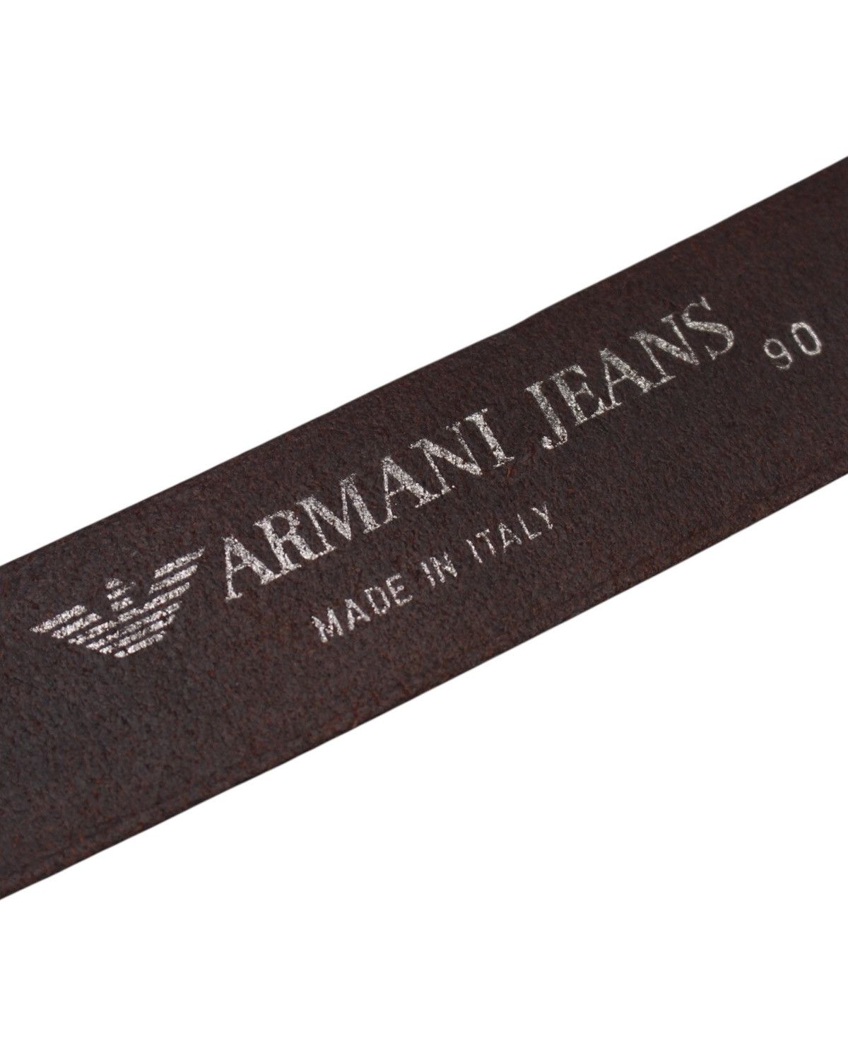 Giorgio Armani 2000s ARMANI JEANS LEATHER BELT Size ONE SIZE - 6 Thumbnail