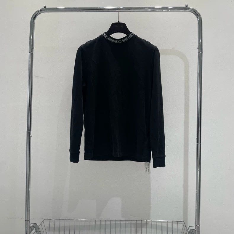 Louis Vuitton Black Letter Long Sleeve Top - dmc