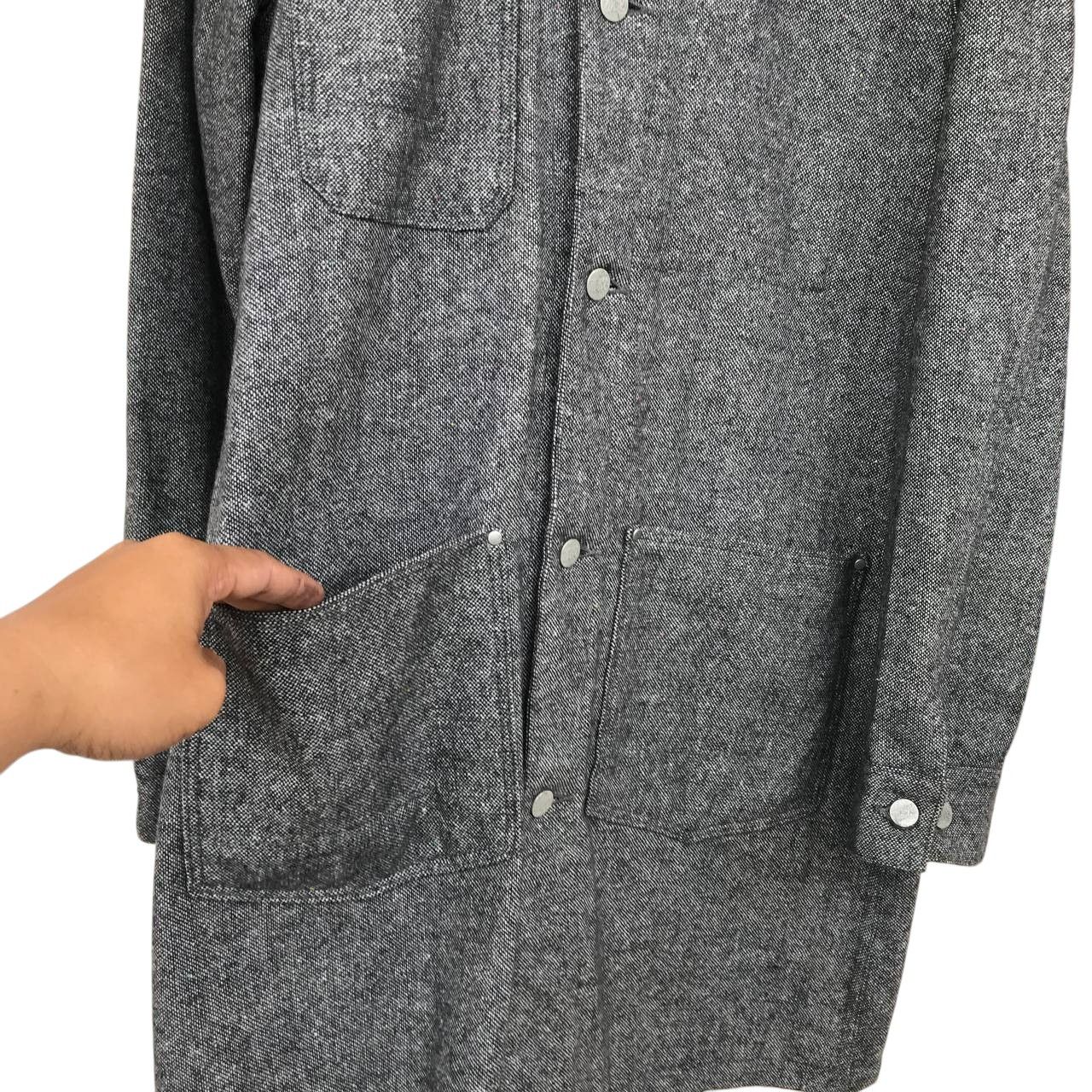 Big John VINTAGE BIGJOHN WORKWEAR FOR STREET LONGJACKET DENIM Size US L / EU 52-54 / 3 - 7 Thumbnail