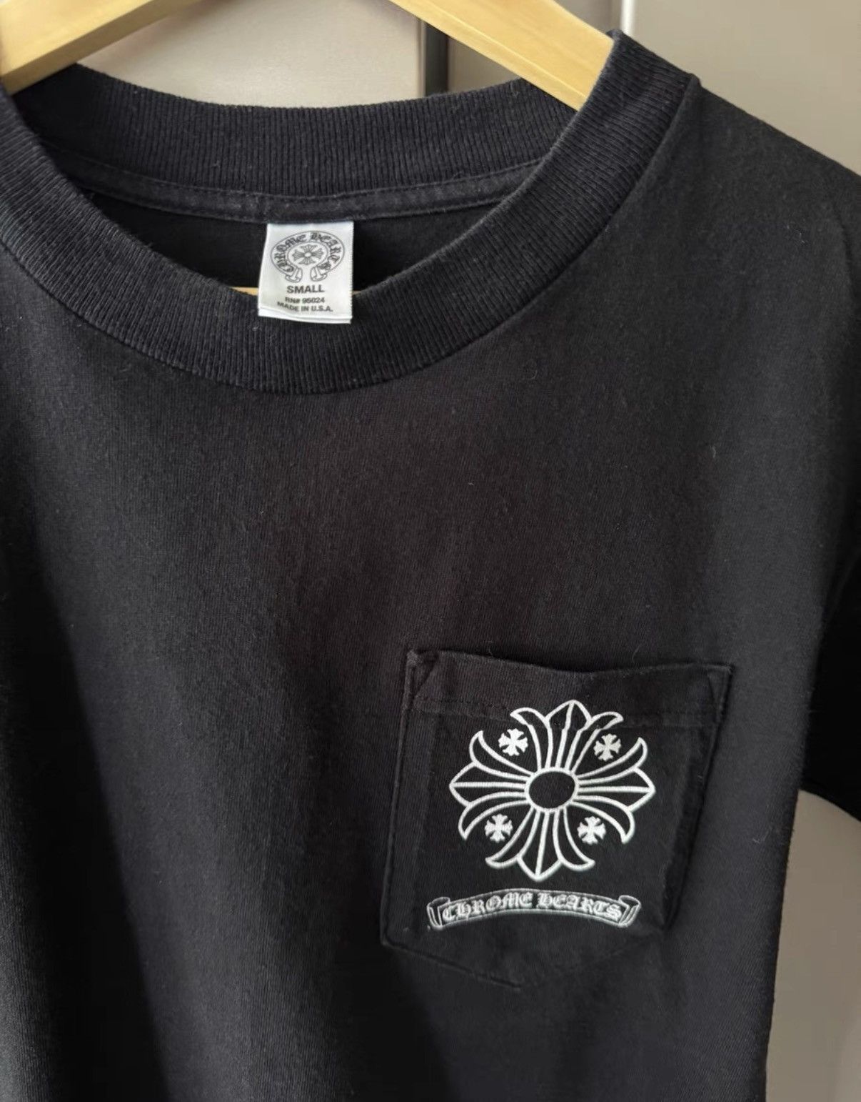 Chrome Hearts Chrome Hearts Cross & Scroll Print Short Sleeve Tee Size US S / EU 44-46 / 1 - 3 Thumbnail