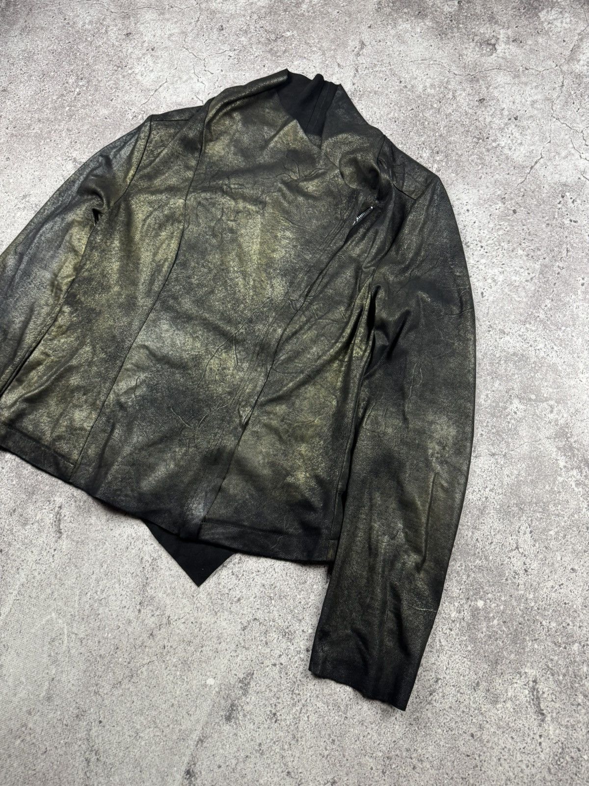 Hysteric Glamour Avant garde Junya Watanabe style opium pattern leather jacke Size US S / EU 44-46 / 1 - 2 Thumbnail