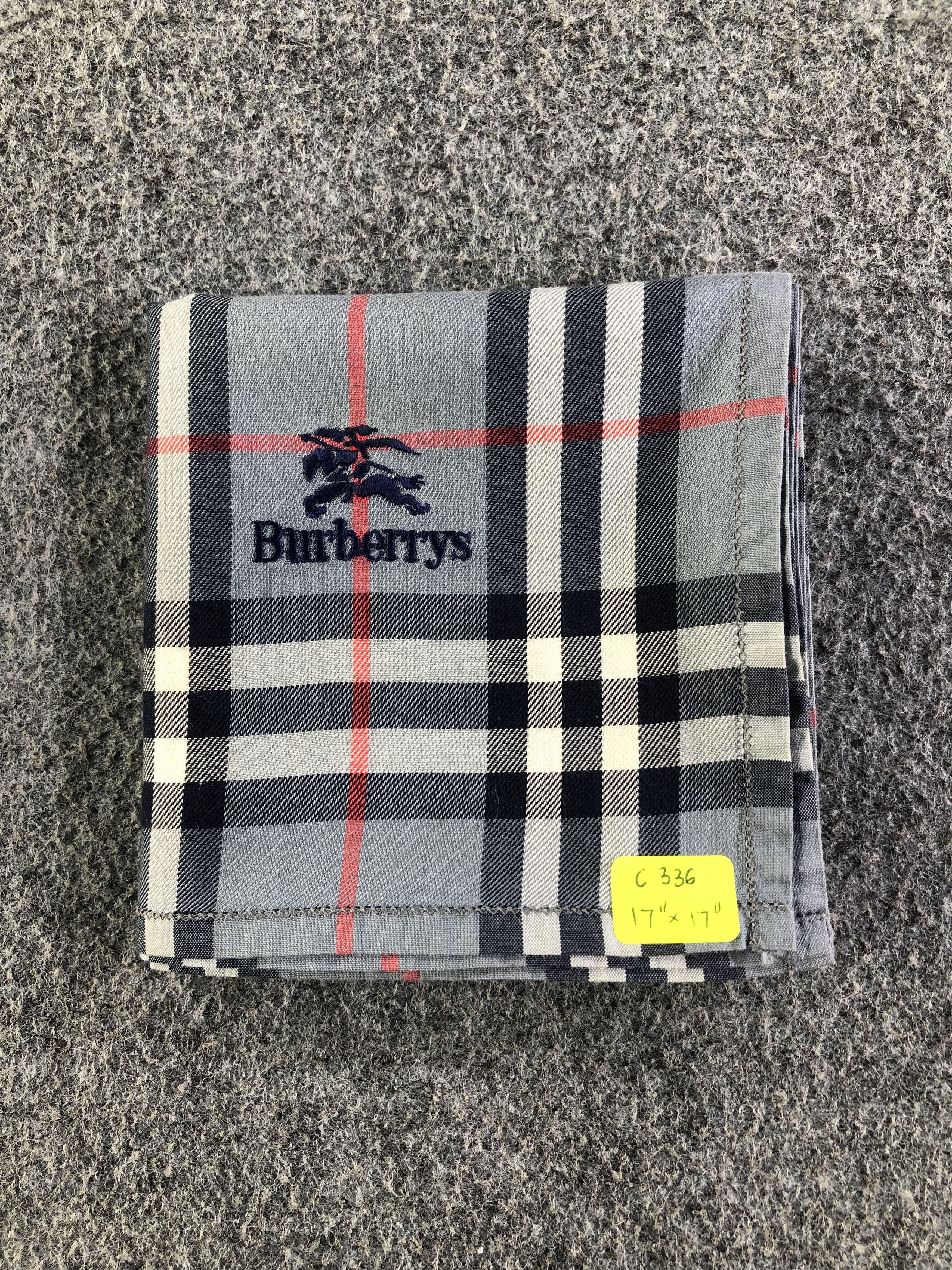 Burberry Burberrys Handkerchief / Bandana / Neckerchief C336 Size ONE SIZE - 7 Thumbnail