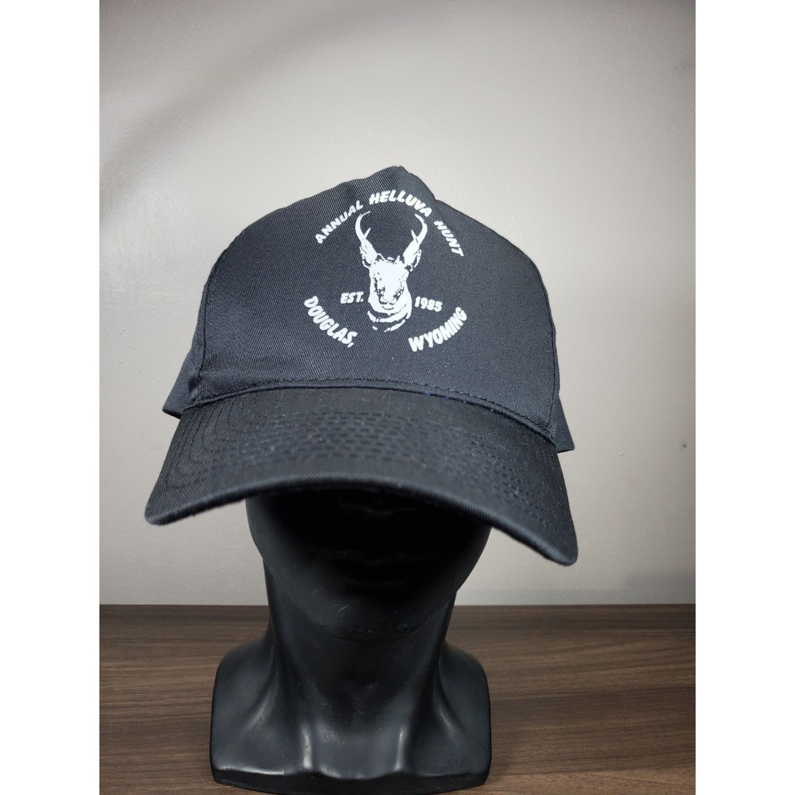 Otto × Vintage Annual Helluva Hunt Hat Deer Elk Hunting Snapback Cap WY Size ONE SIZE - 3 Thumbnail
