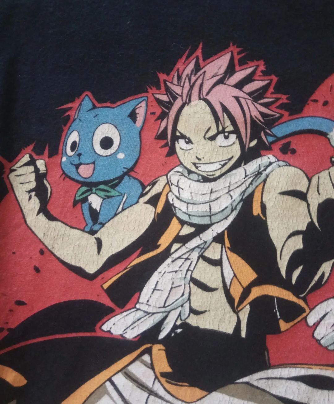 Anime × Japanese Brand Fairy Tail Dragneel Art Official Anime Tees Size US S / EU 44-46 / 1 - 3 Thumbnail