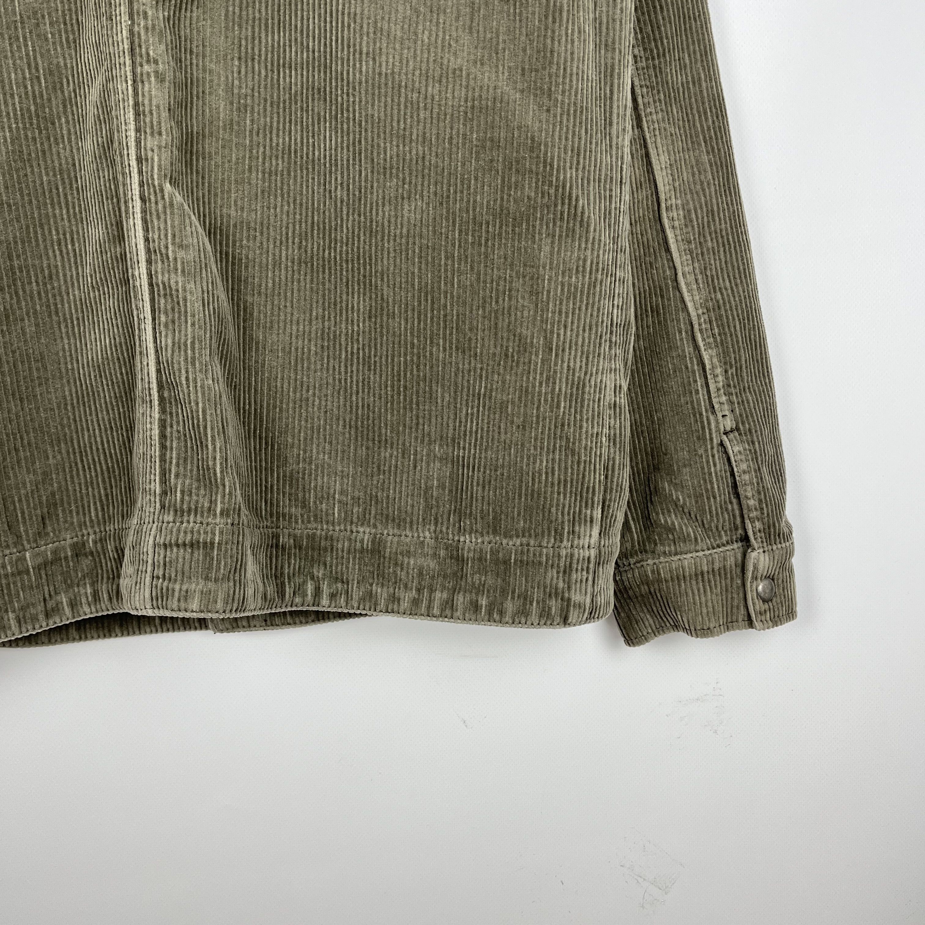 Allsaints Designer AllSaints Castleford Corduroy Overshirt Jacket Size US XS / EU 42 / 0 - 18 Thumbnail