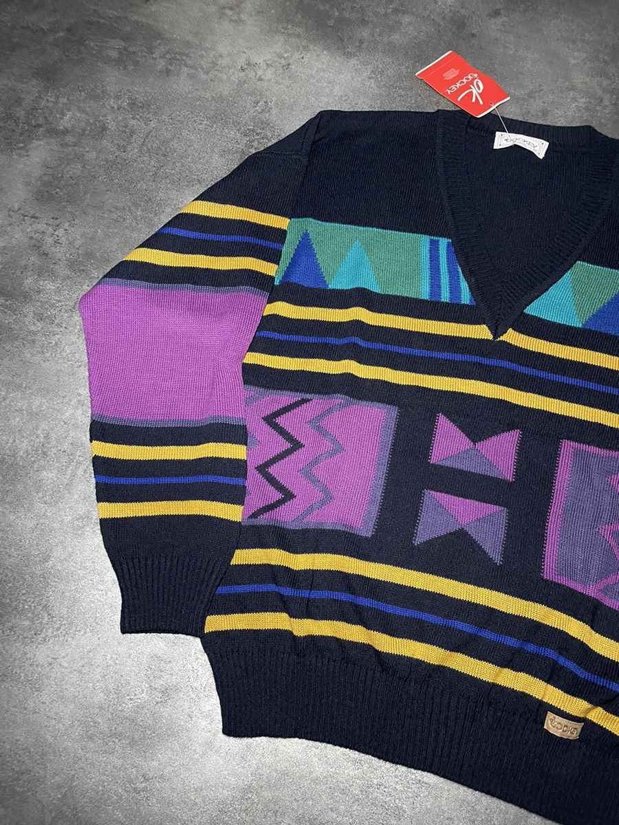 Vintage 🔥Offers🔥Vintage 90s Sweater Retro Streetwear Rare Boxy Fit Size US L / EU 52-54 / 3 - 8 Thumbnail