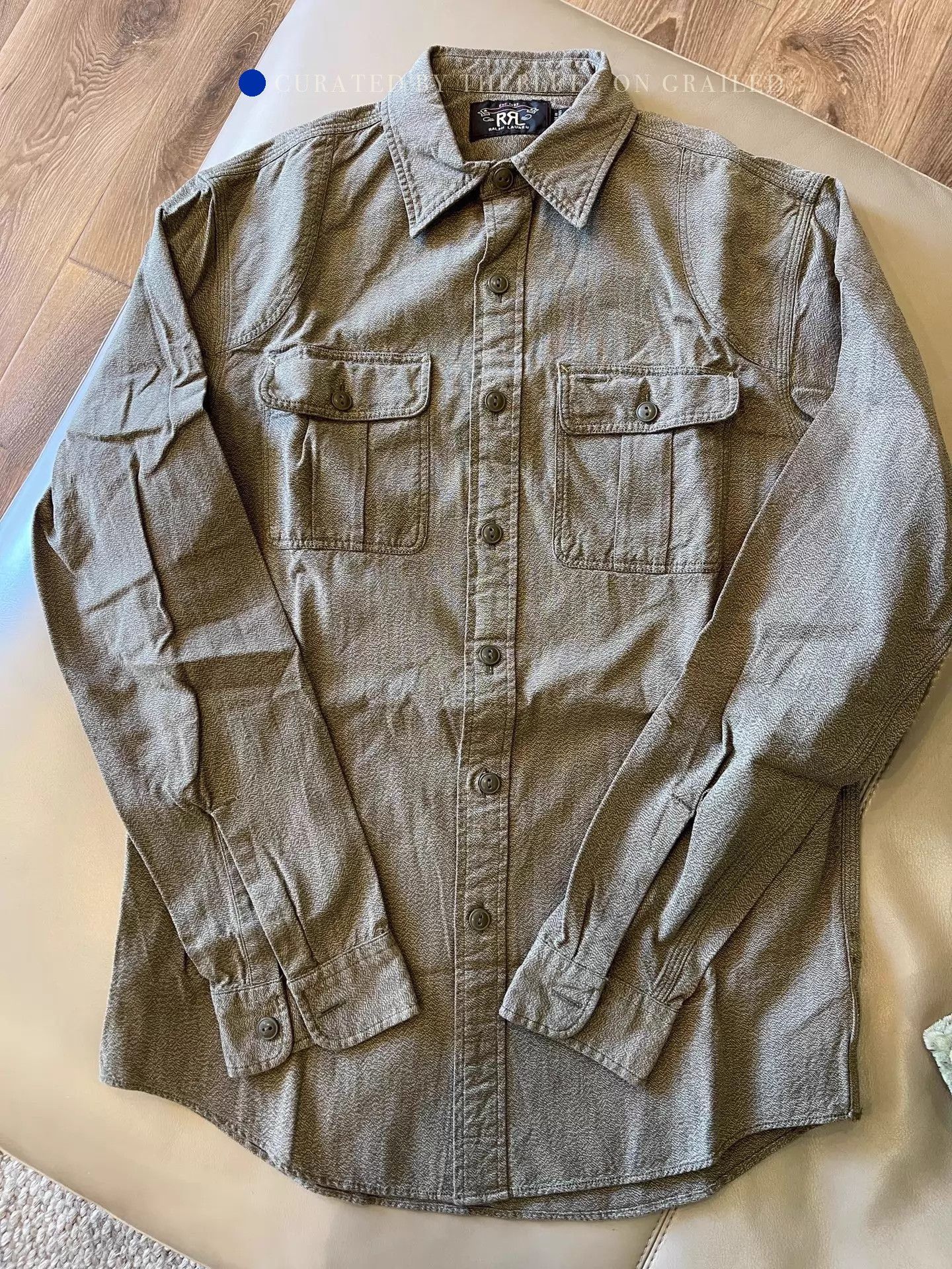 RRL Ralph Lauren RRL Multi Pepper & Salt Button-Up Shirt Size US S / EU 44-46 / 1 - 1 Thumbnail