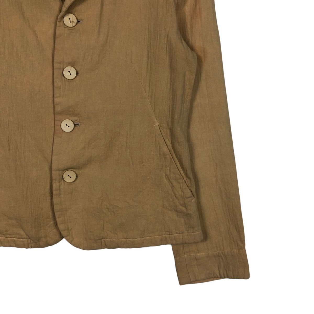 45rpm 🔥CROPPED CHORE BIKER BUTTON JACKET TRIANGLE CO. JAPAN Size US M / EU 48-50 / 2 - 7 Thumbnail