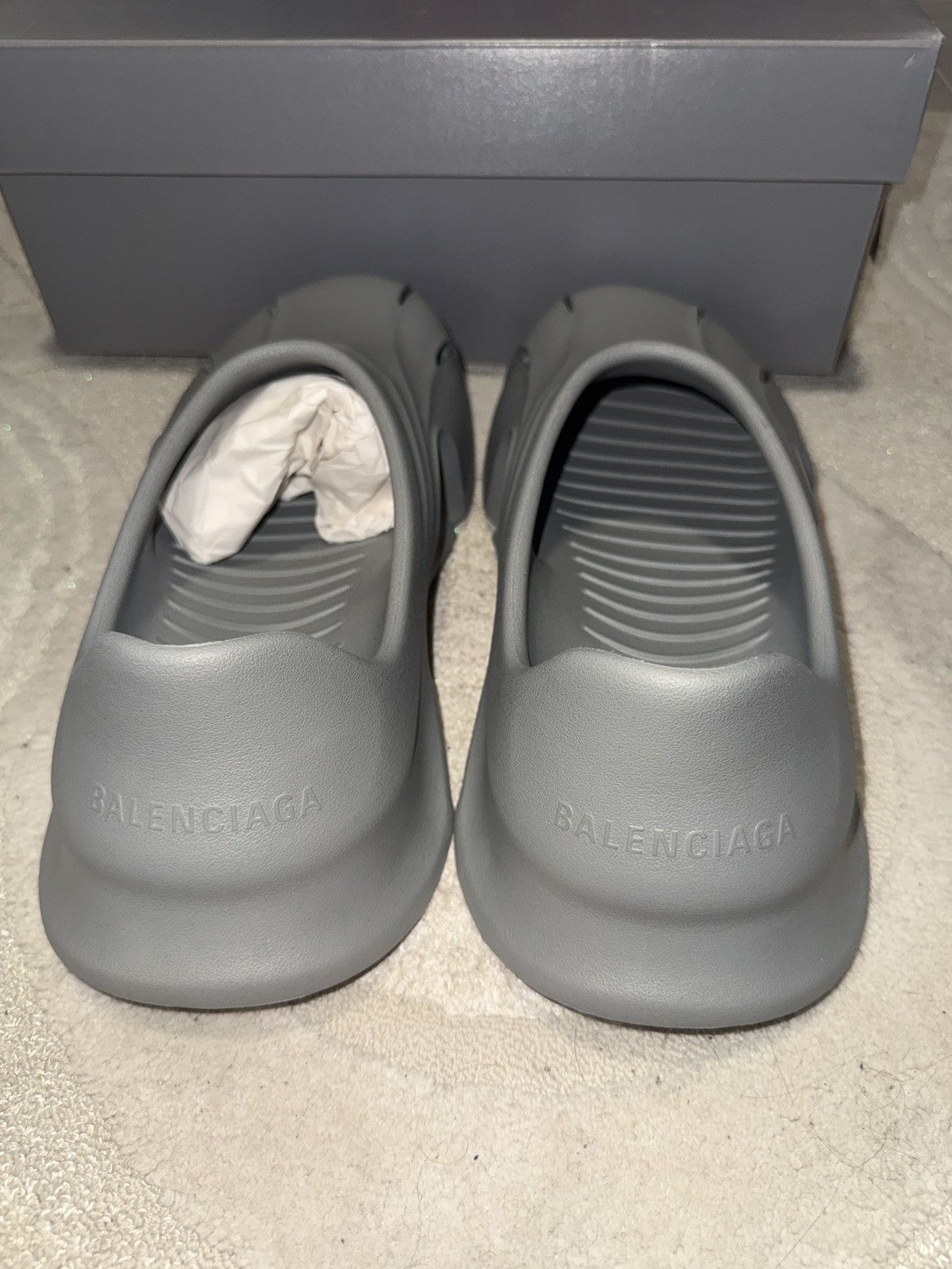 Balenciaga Balenciaga rubber sandals Size US 10 / EU 43 - 4 Thumbnail
