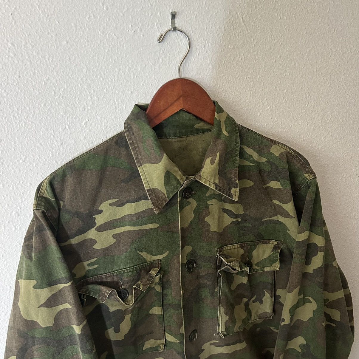 Vintage Vintage 80s Camo Hunting Jacket Size US L / EU 52-54 / 3 - 2 Thumbnail