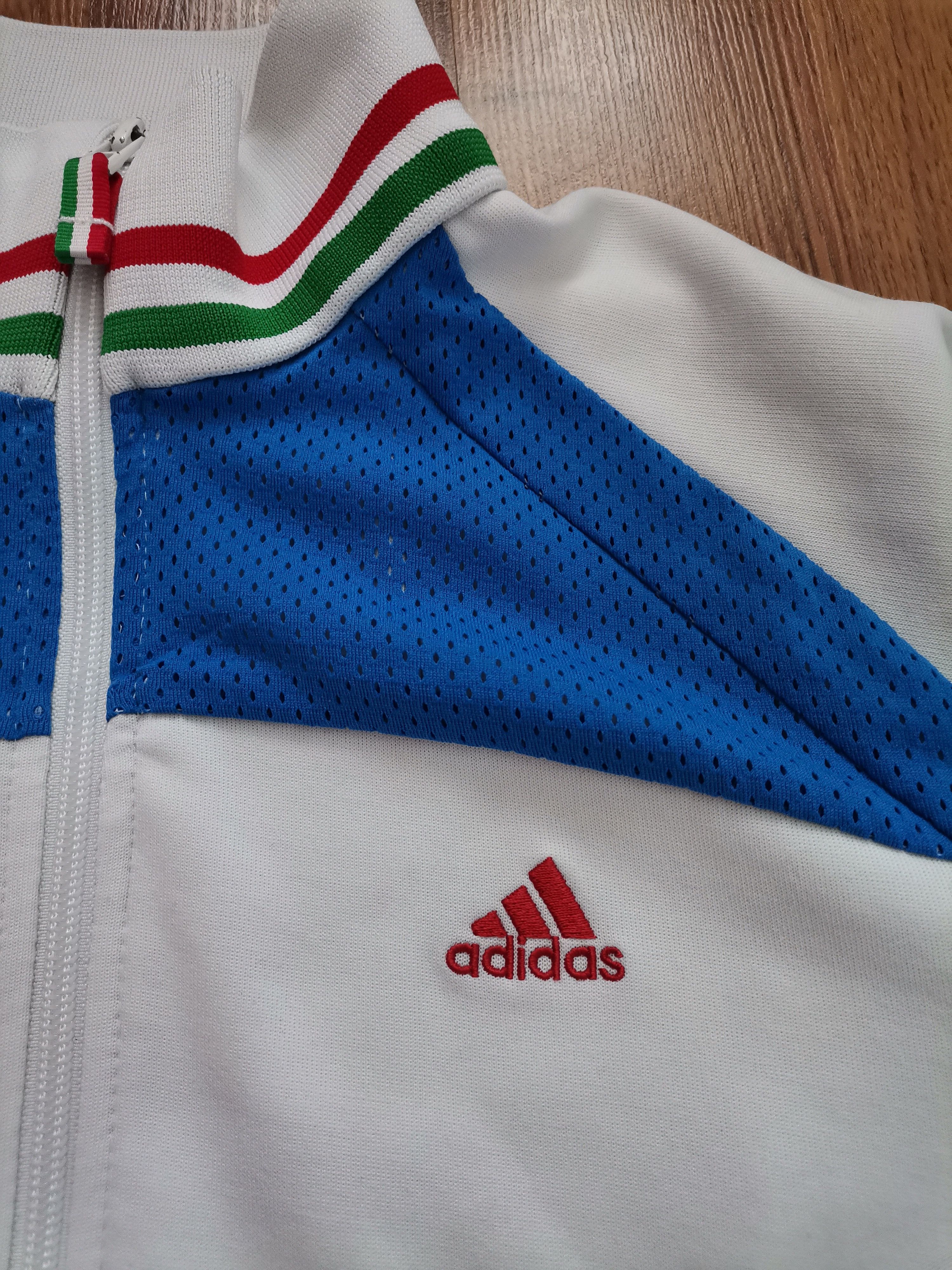 Adidas Vintage Adidas Women's Italy Zip Up Sweatshirt Size M / US 6-8 / IT 42-44 - 2 Thumbnail
