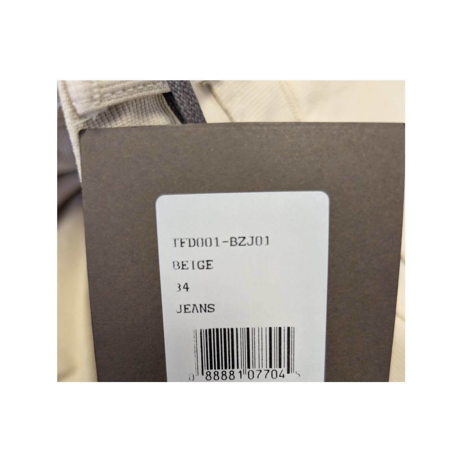 Tom Ford o1rshd1 Slim Denim Jeans in Beige Size US 34 / EU 50 - 22 Thumbnail