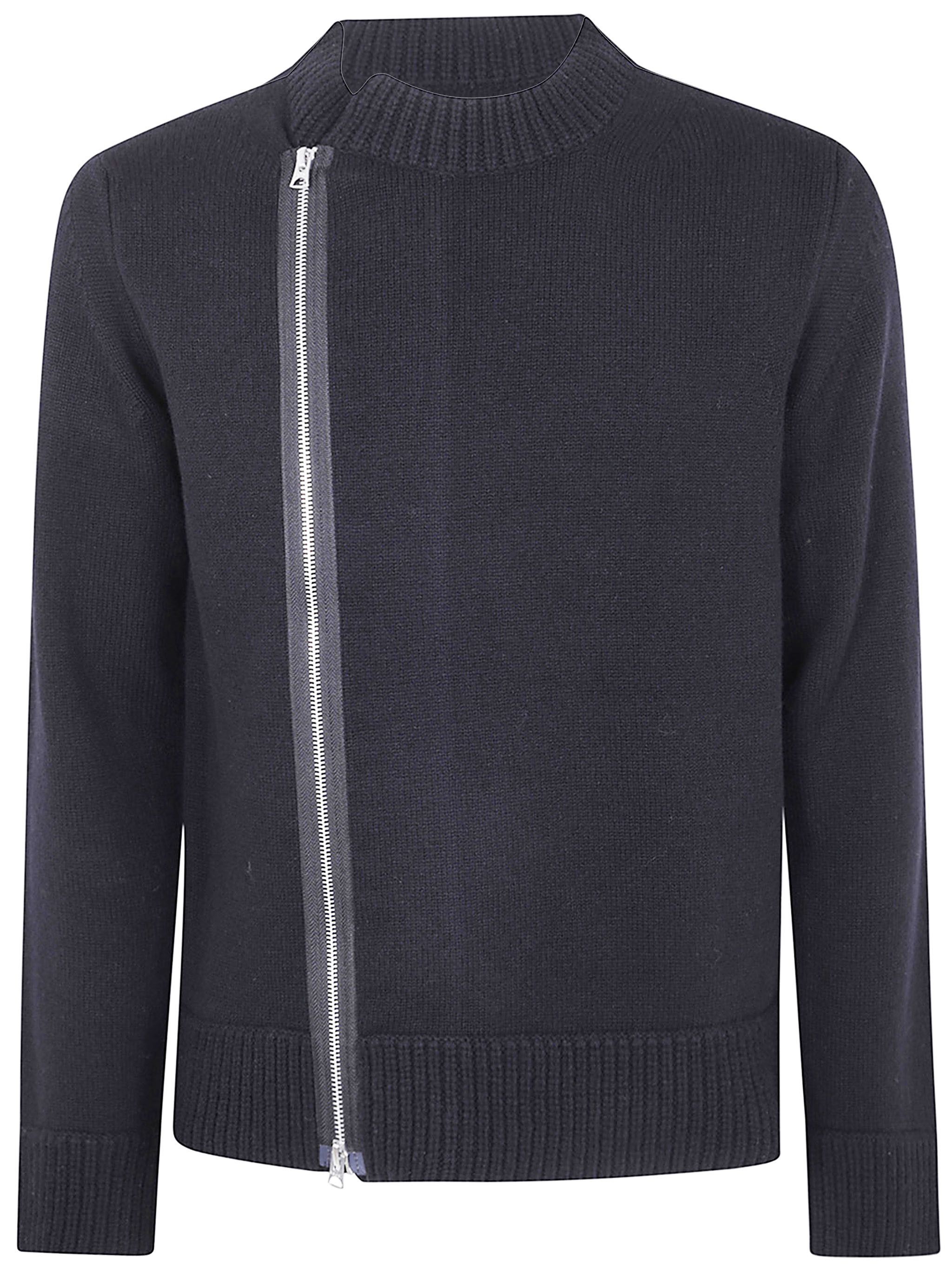 Sacai WOOL KNIT BLOUSON Size US M / EU 48-50 / 2 - 1 Thumbnail
