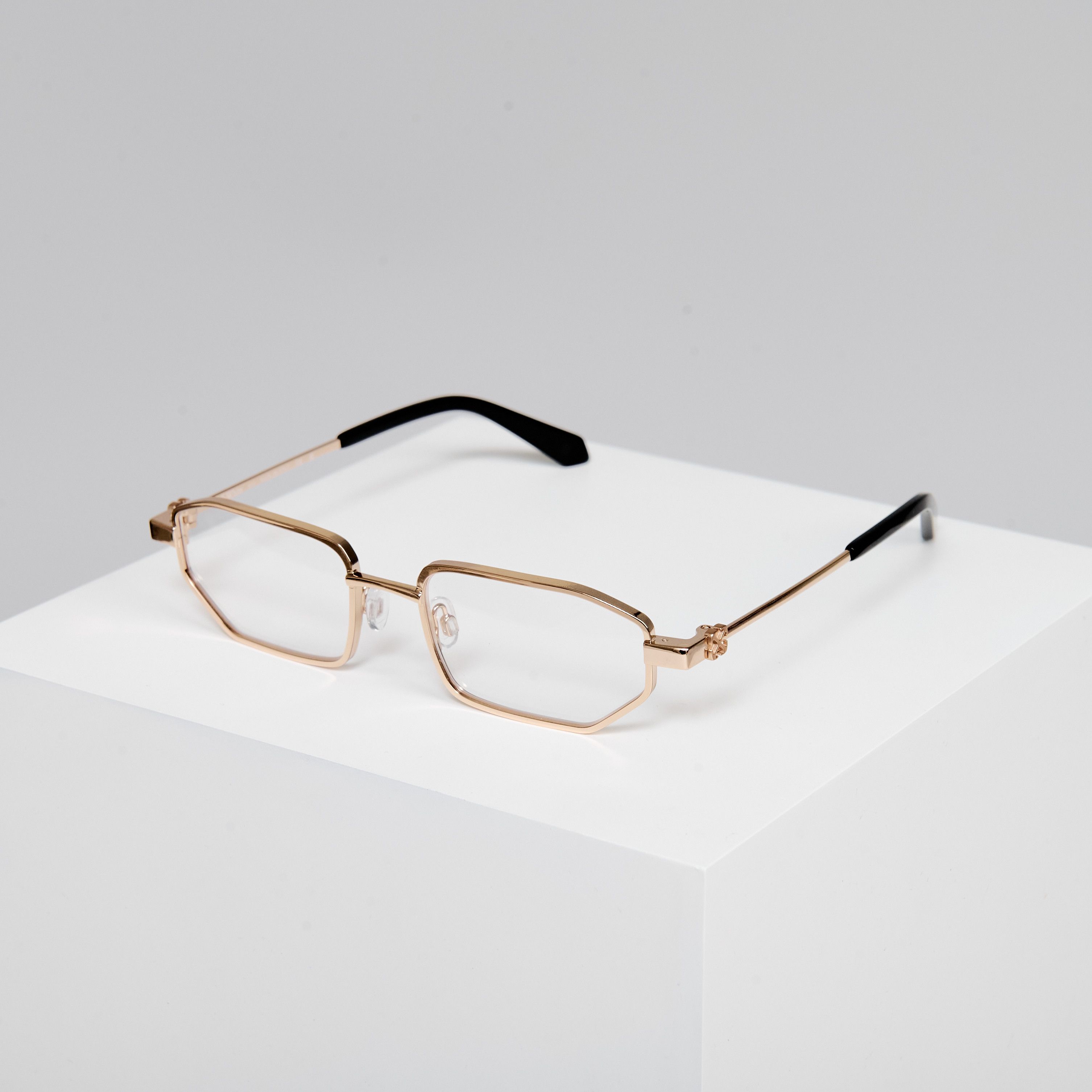Off-White OFF WHITE Style 89 Sunglasses GOLD Size ONE SIZE - 1 Thumbnail