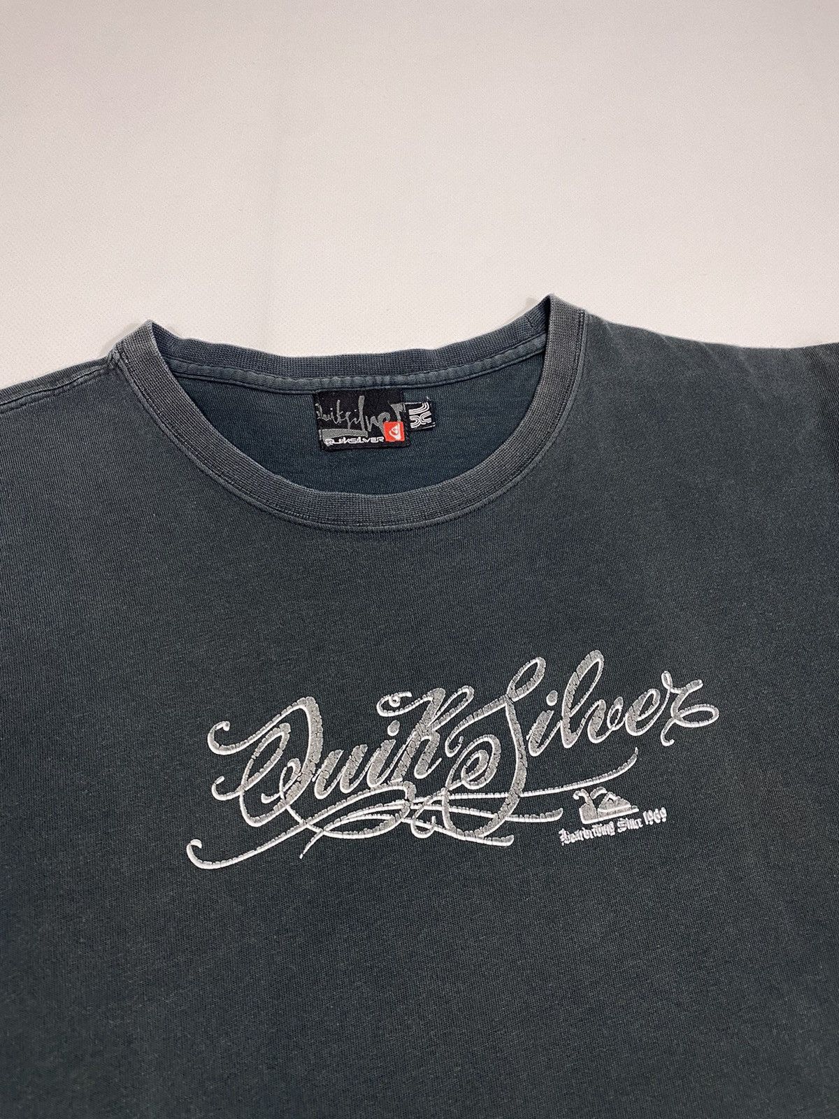 Quicksilver 🔥LASTDROP🔥 VTG Y2K Quicksilver Perfectly Sunfaded Distressed Size US XL / EU 56 / 4 - 6 Thumbnail