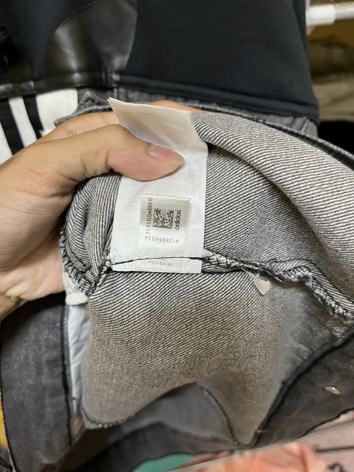 Adidas adibreak denim hooded jacket Size US M / EU 48-50 / 2 - 4 Thumbnail