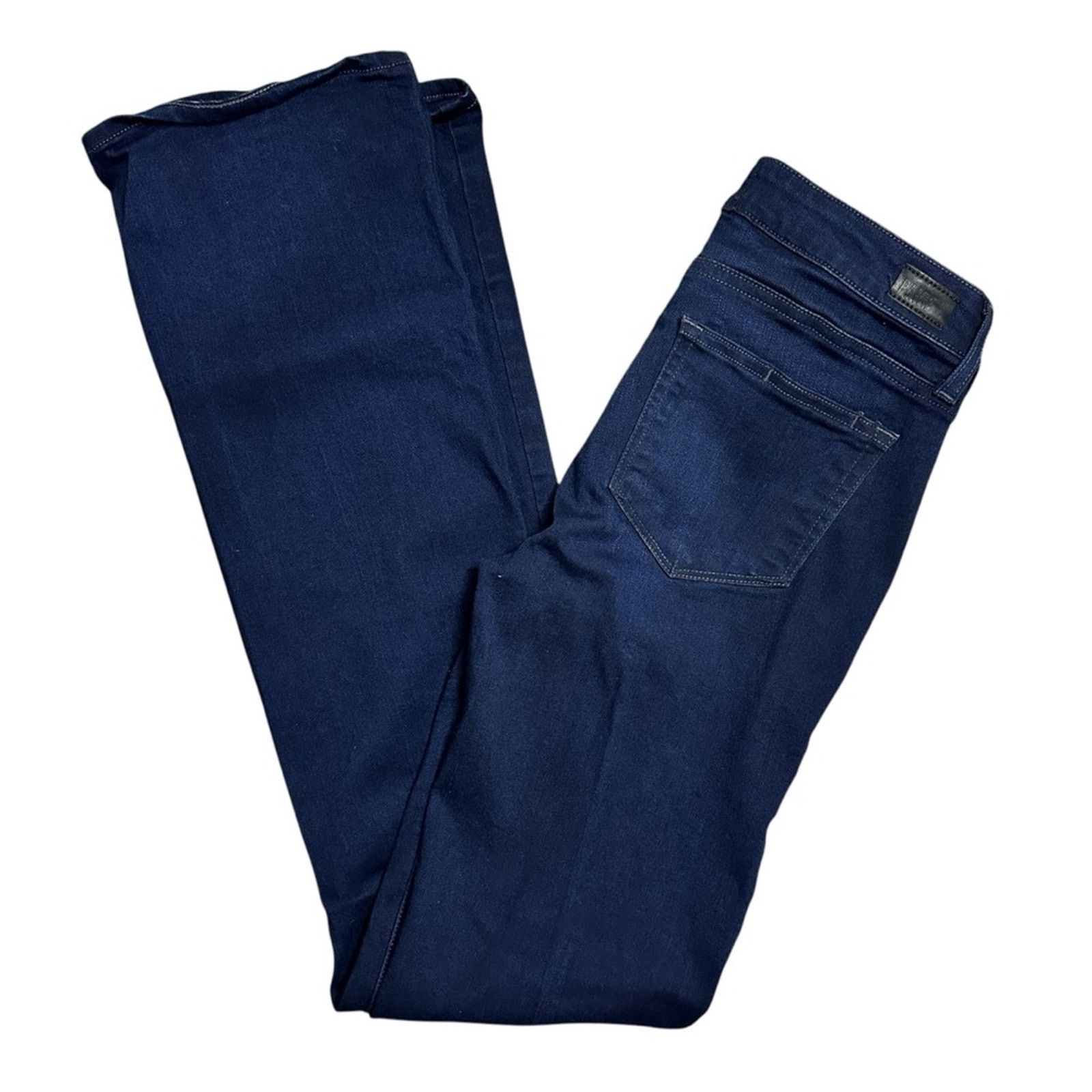 Paige PAIGE Manhattan high-rise bootcut jeans in Eleanor Denim 27 Size 27" / US 4 / IT 40 - 8 Thumbnail