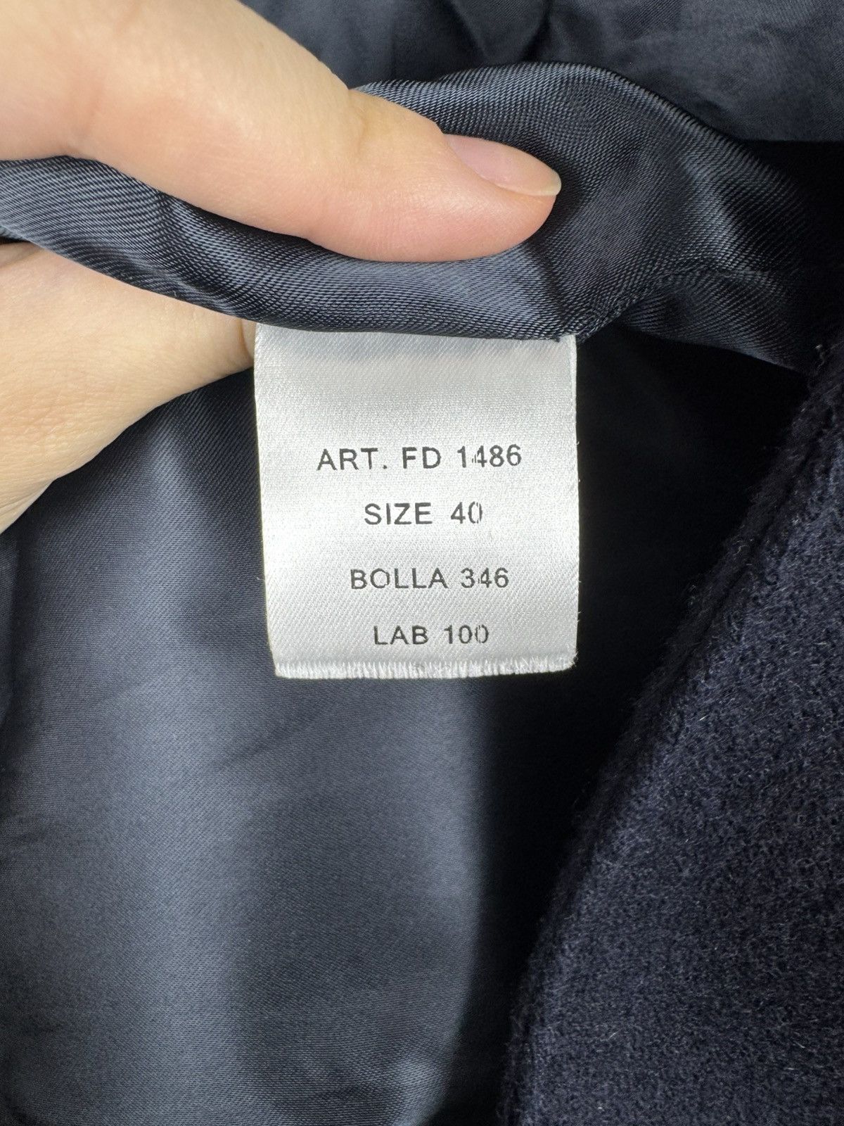 Circolo 1901 Circolo 1901 Luxury wool cashmere 1 button navy blue coat Size S / US 4 / IT 40 - 13 Thumbnail