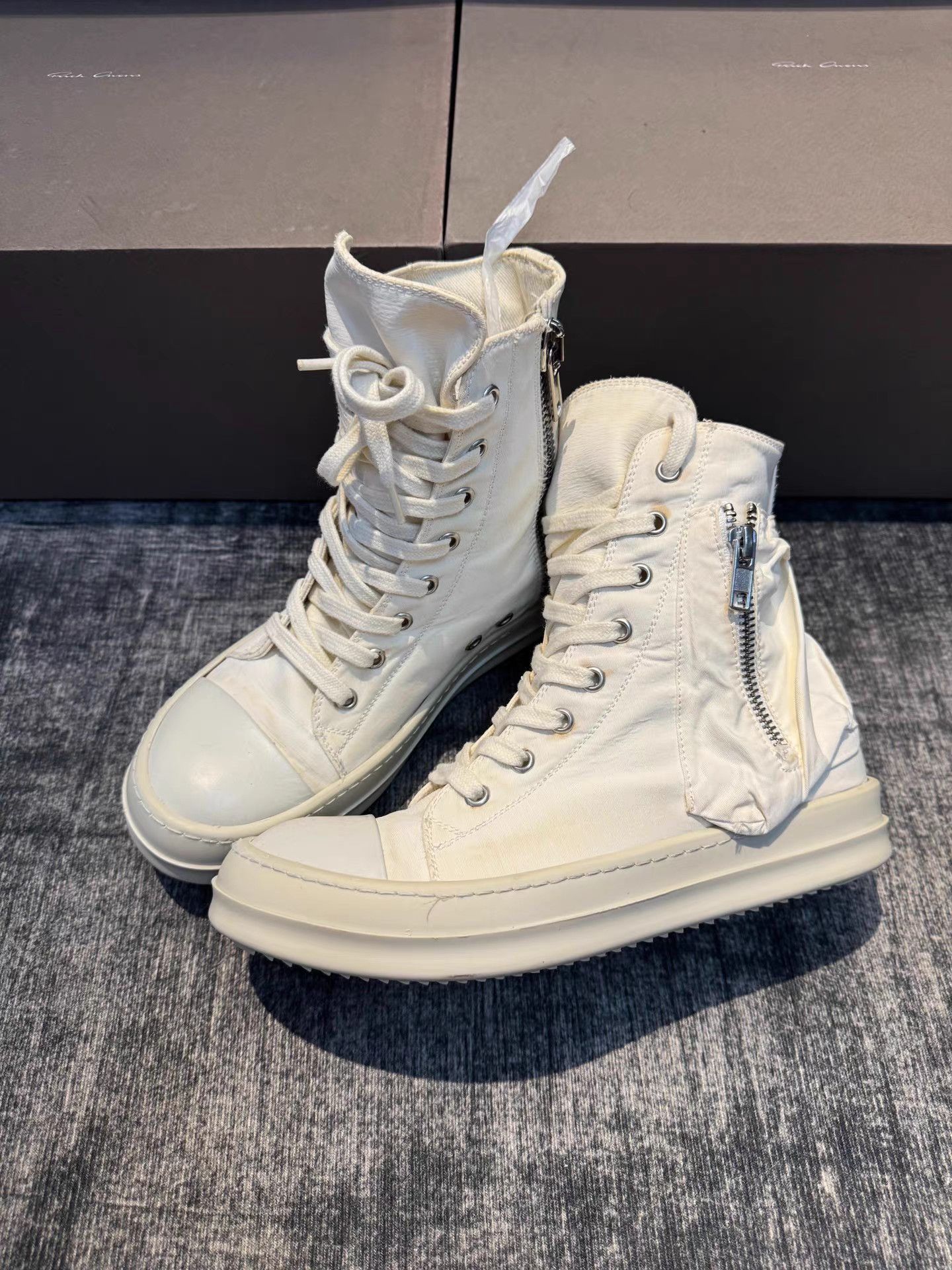 Rick Owens Rick Owens DRKSHDW Big Converse Size US 7 / IT 37 - 1 Thumbnail