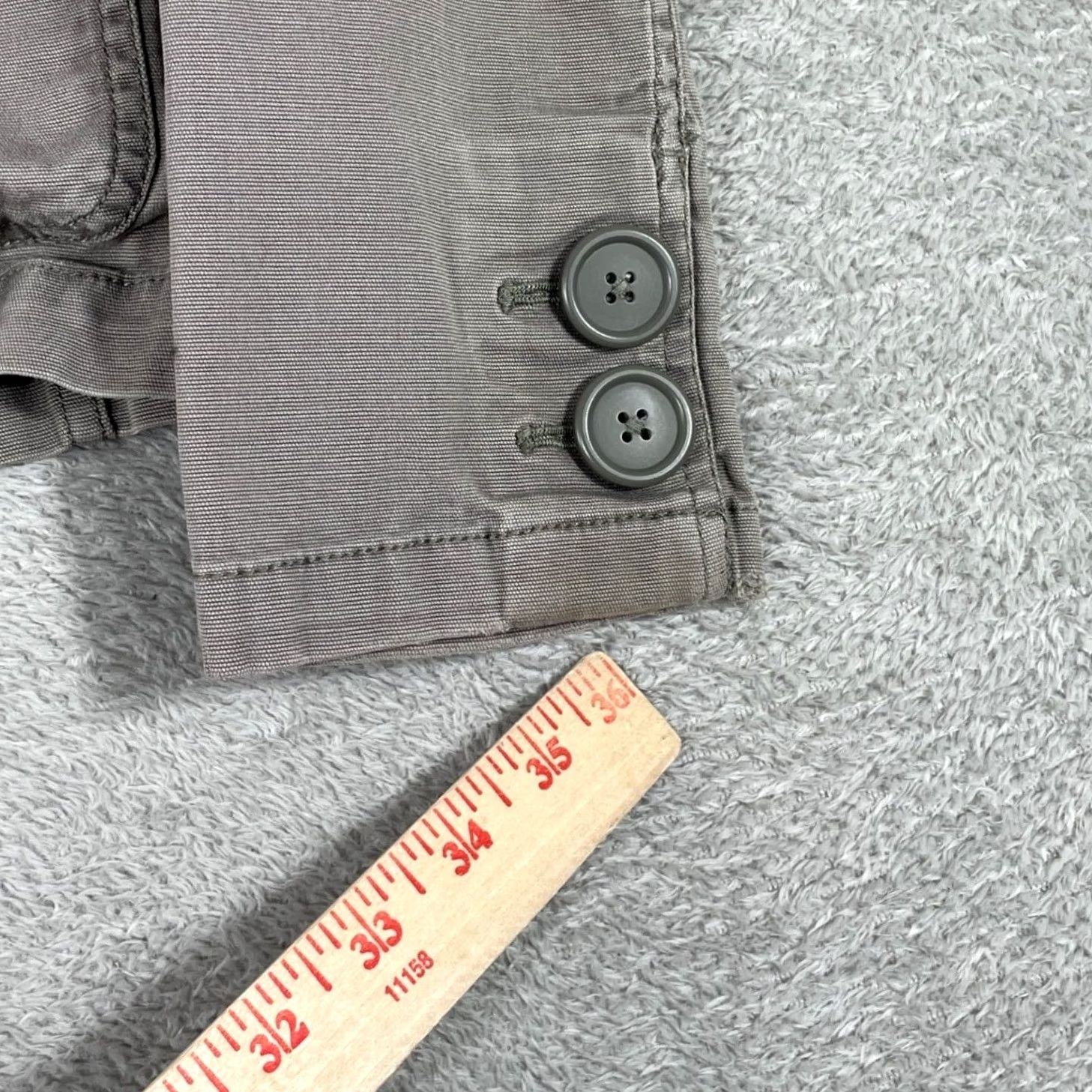 Eddie Bauer Eddie Bauer Utility Blazer Style Jacket Womens Small Gray Button Front Workwear Jacket Size S / US 4 / IT 40 - 5 Thumbnail