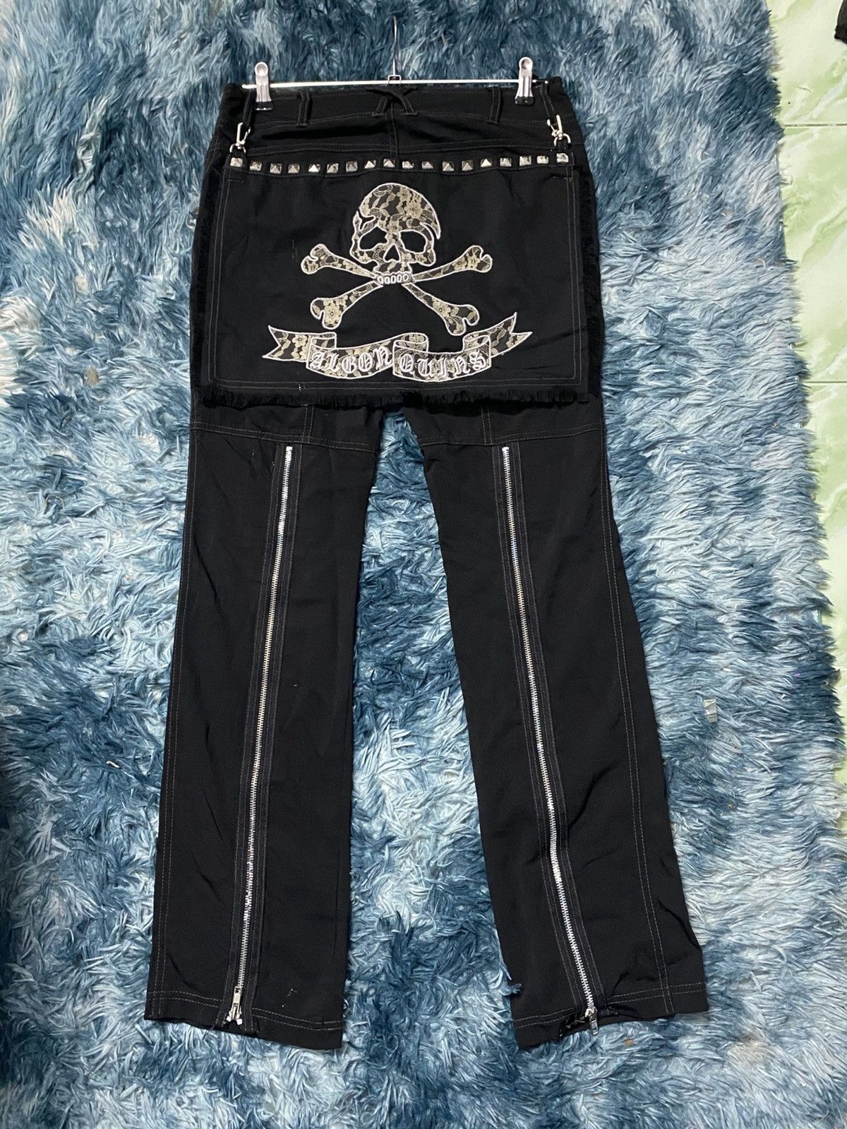Japanese Brand Algonquins Punks Bondage Pants Size US 32 / EU 48 - 1 Thumbnail