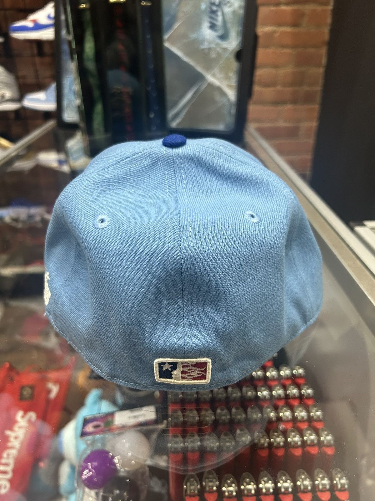 HELLSTAR Hellstar fitted hat blue Size ONE SIZE - 3 Thumbnail