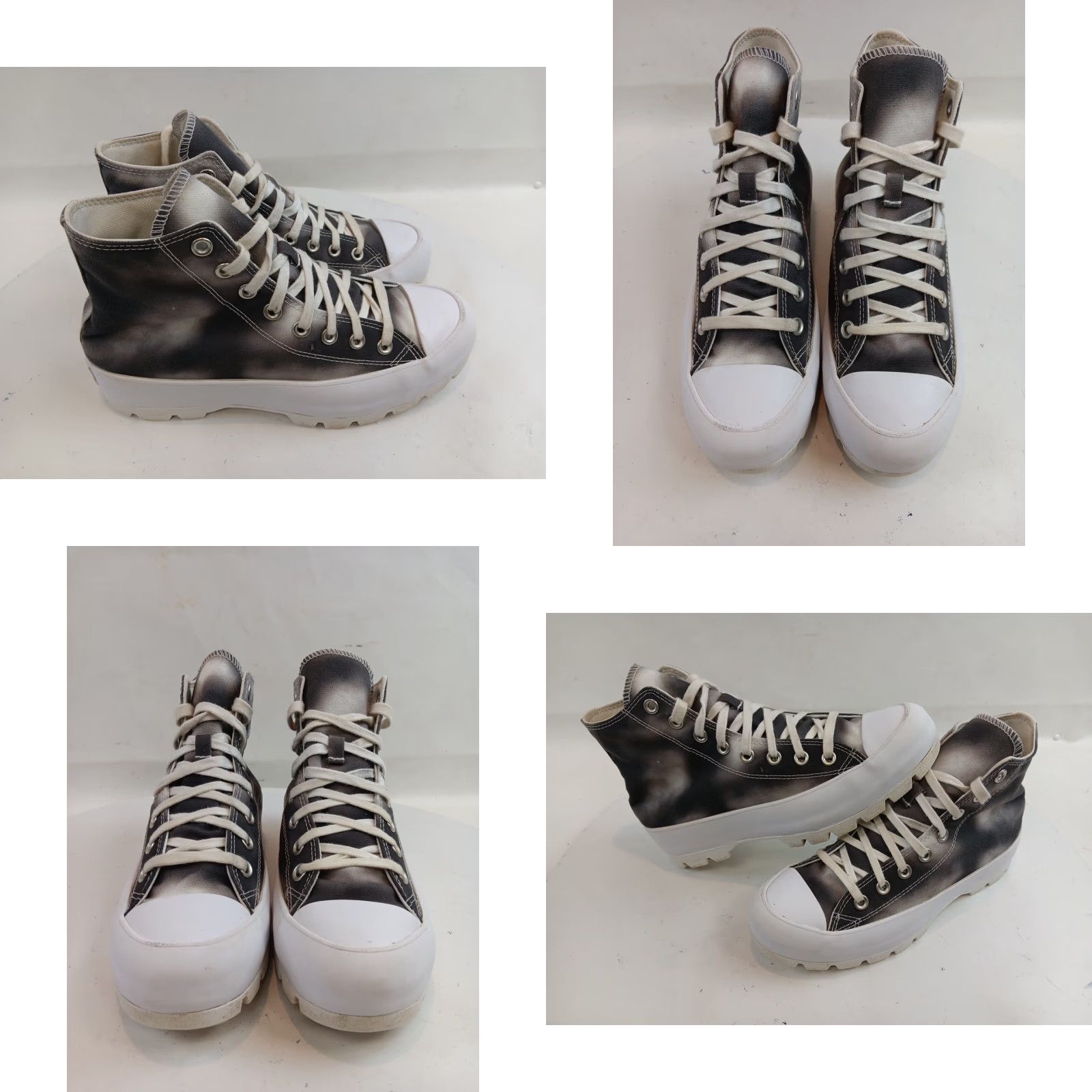 Converse Converse Chuck Taylor All Star Lugged Hi Womens Size 9 Storm Wind White Sneaker Size US 7 / IT 37 - 8 Thumbnail