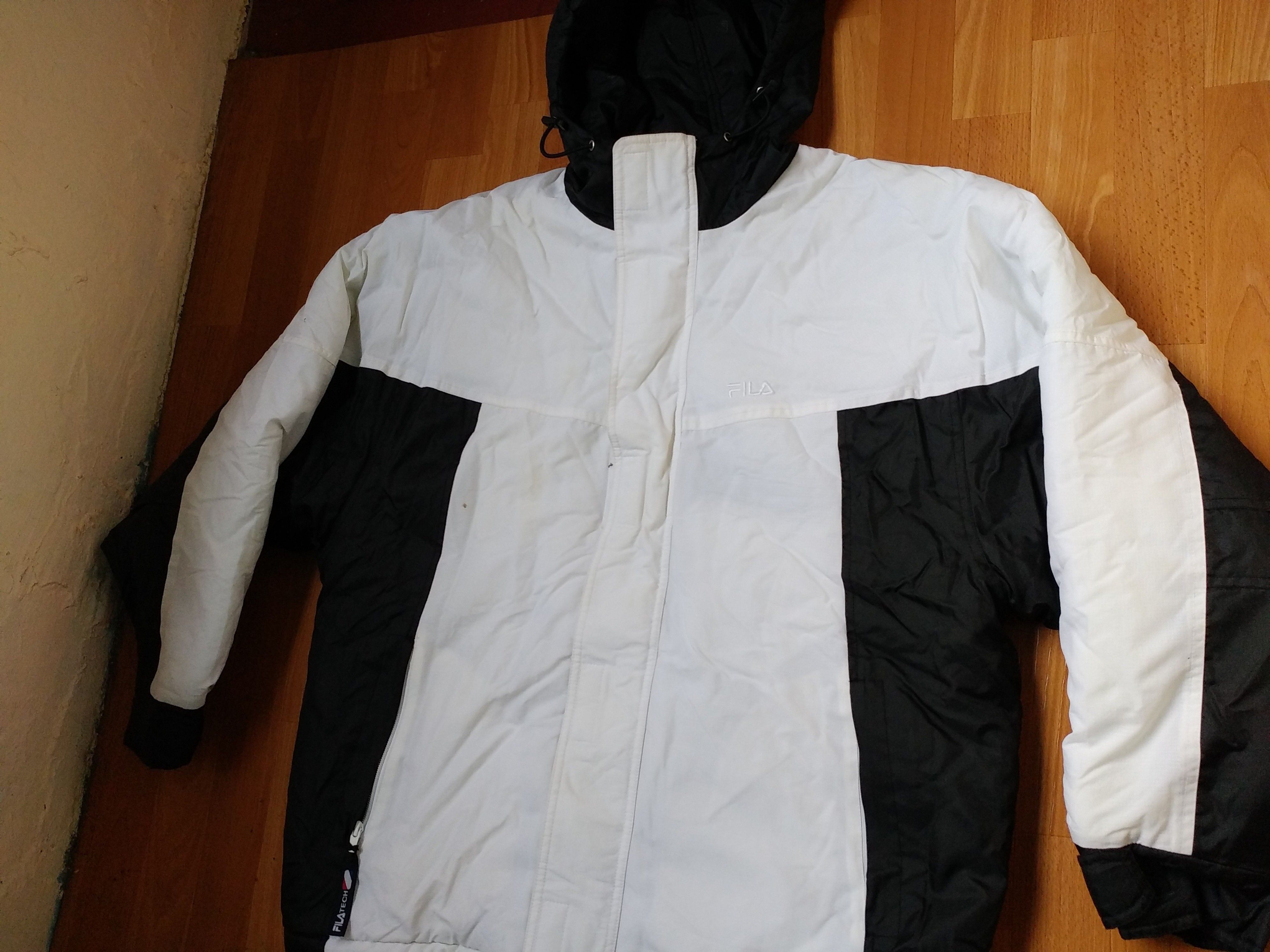 Fila FILA Tech jacket, vintage nylon windbreaker 90s hip-hop L Size US L / EU 52-54 / 3 - 4 Thumbnail