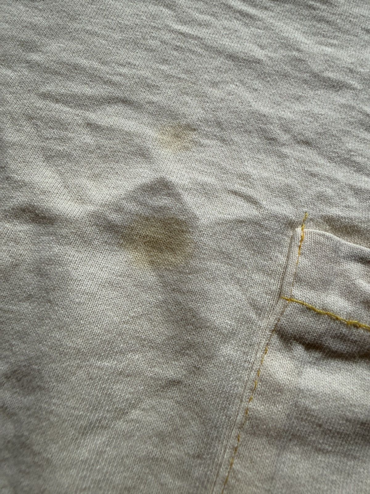 Vintage Vintage 90s Blank Selvedge Pocket Tee Size US XL / EU 56 / 4 - 4 Thumbnail