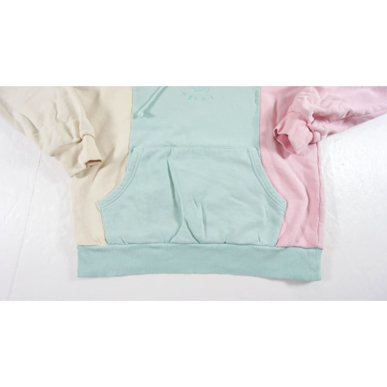 Teddy Fresh Teddy Fresh Sweatshirt Mens Small Hoodie Colorblock Streetwear Sweater Adult Size US S / EU 44-46 / 1 - 3 Thumbnail