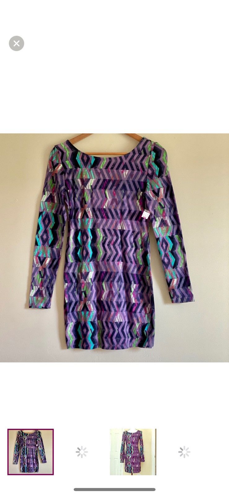 Other BODY CENTRAL CRISS CROSS CUTOUT BACK DRESS Size M / US 6-8 / IT 42-44 - 1 Thumbnail