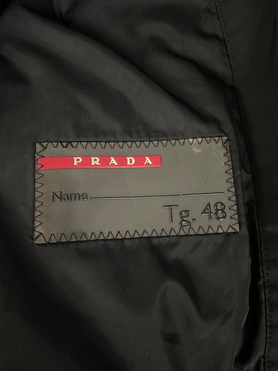 Prada Prada Nylon Jacket Zip Black Size US M / EU 48-50 / 2 - 14 Thumbnail