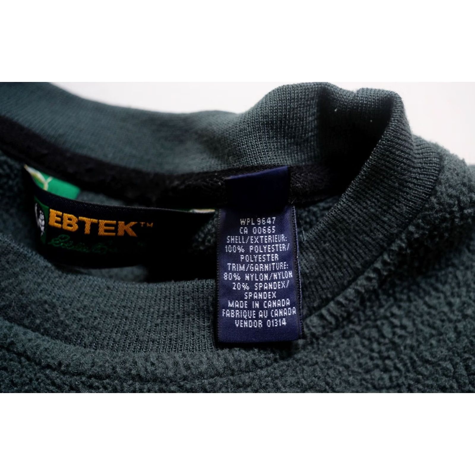 Eddie Bauer VINTAGE Eddie Bauer EBTEK Fleece Sweatshirt Mens M Green 90s Y2K Polartec Active Canada Size US M / EU 48-50 / 2 - 7 Thumbnail