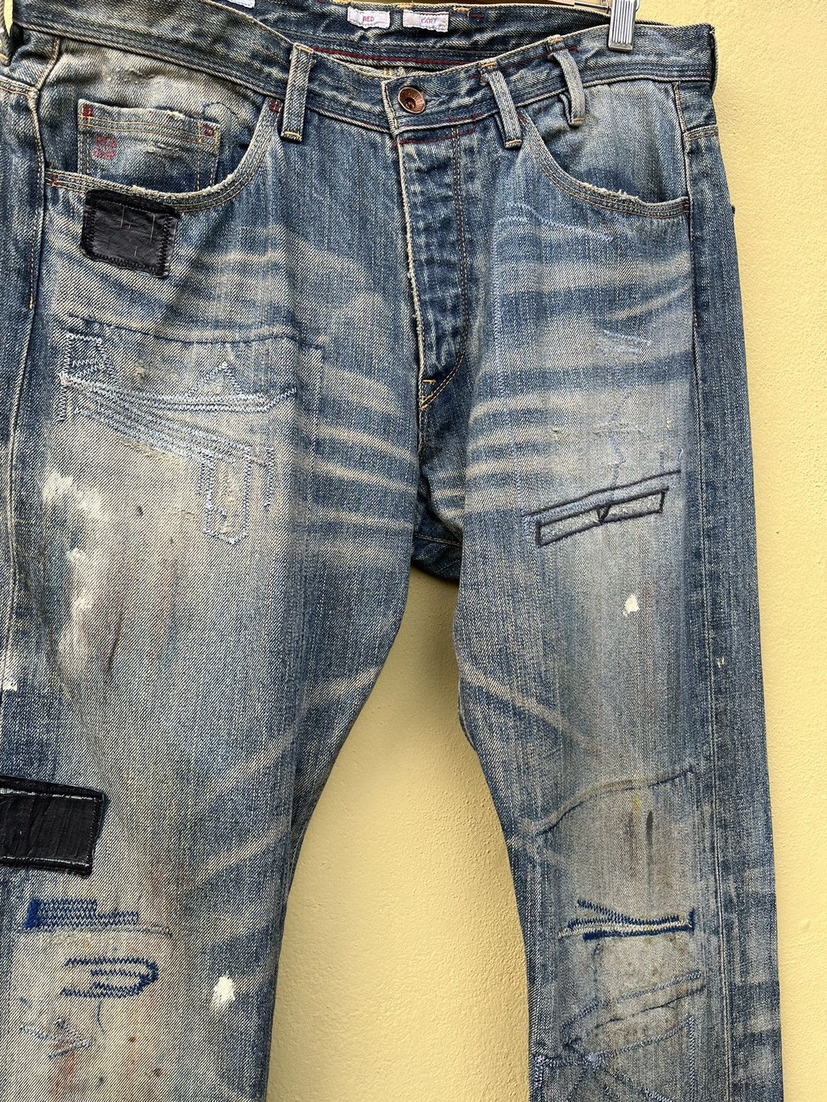 Paul Smith × Paul Smith Red Ear Distressed paul smith red ear jeans Size US 34 / EU 50 - 6 Thumbnail