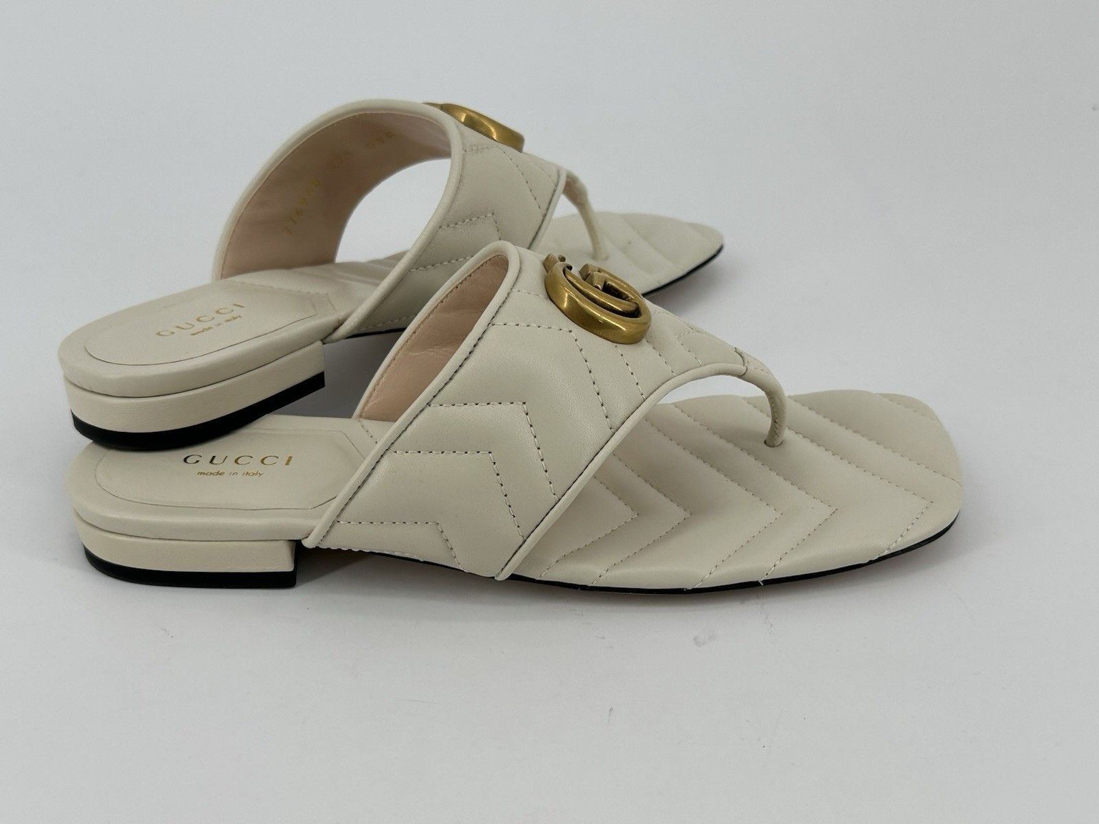 Gucci Size-IT-37,5/US-7,5 New Gucci Sanddals Woman Size US 7.5 / IT 37.5 - 3 Thumbnail