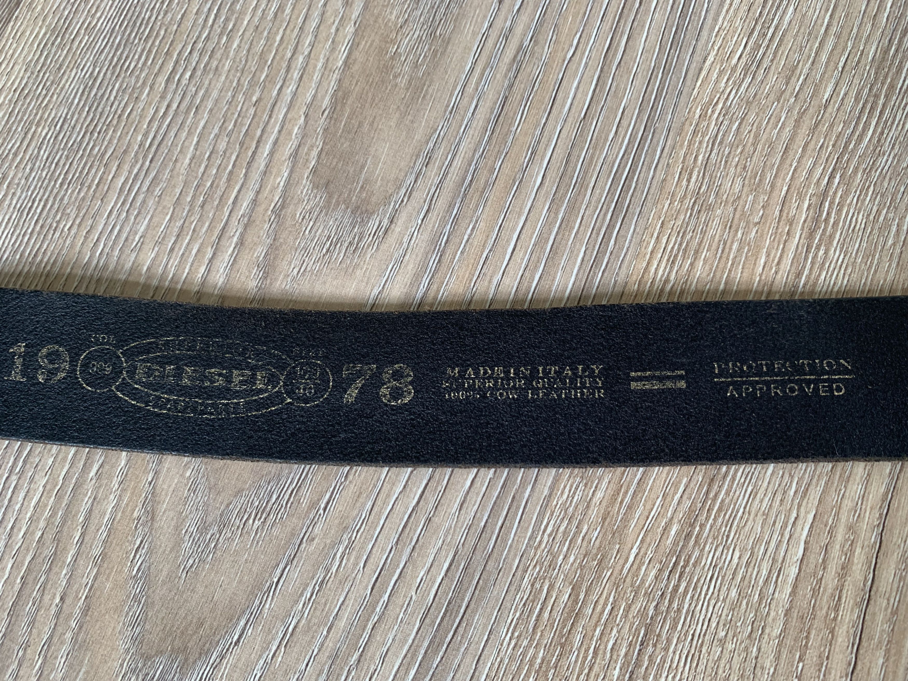 Diesel × Vintage Diesel Suede Cow Leather Vintage Leaher Belt Size ONE SIZE - 7 Thumbnail