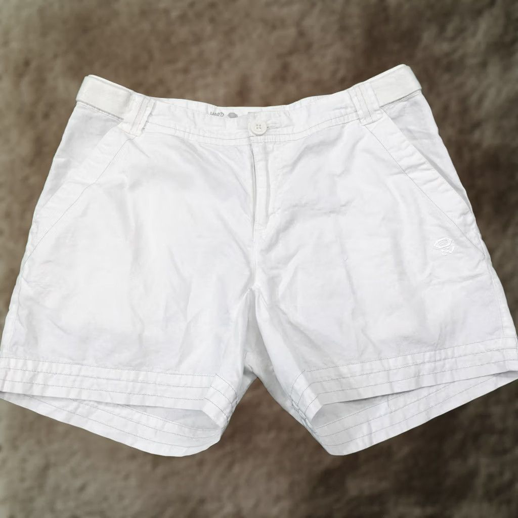 Mountain Hardwear Mountain Hardwear Chino Shorts Womens White 8 32 Waist 5 Inseam Pockets Size 30" / US 8 / IT 44 - 1 Thumbnail